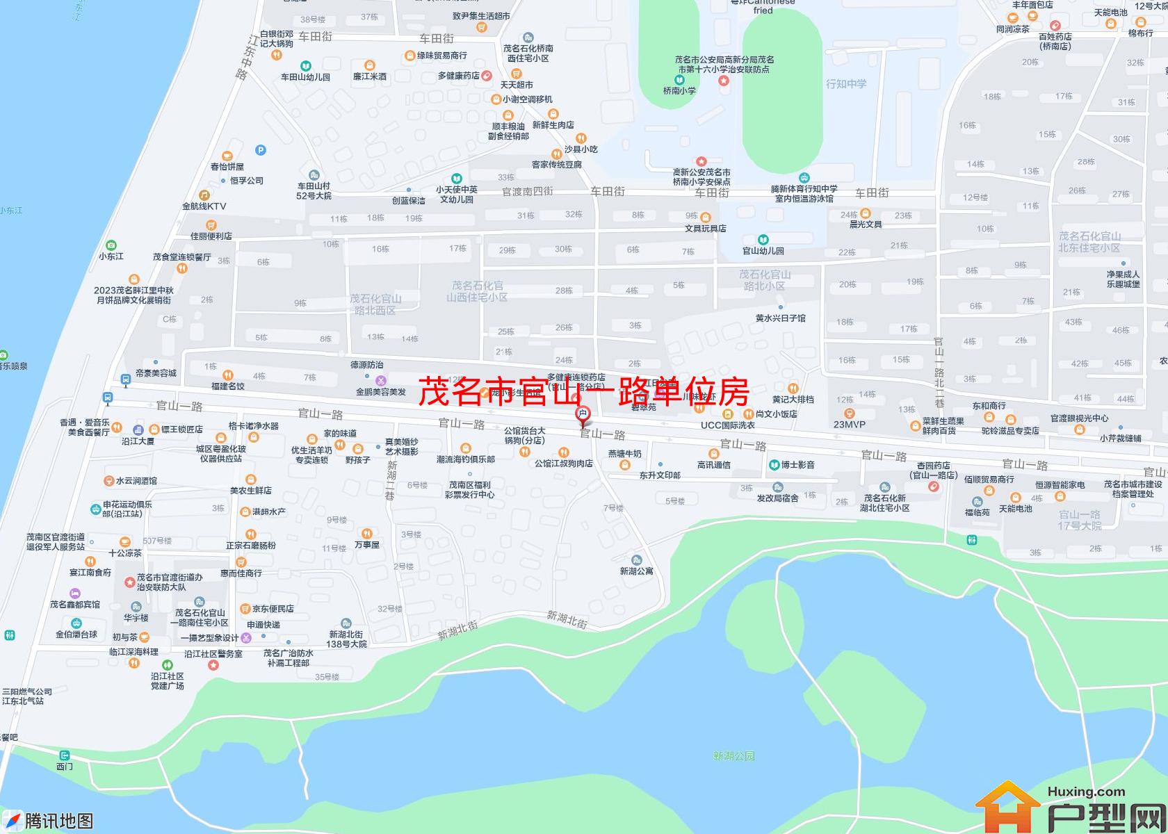 官山一路单位房小区 - 户型网