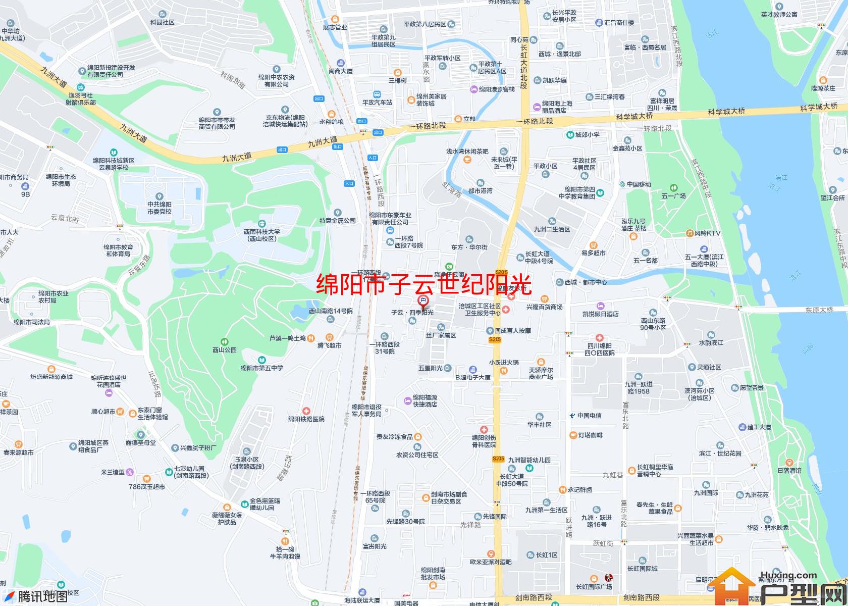 子云世纪阳光小区 - 户型网
