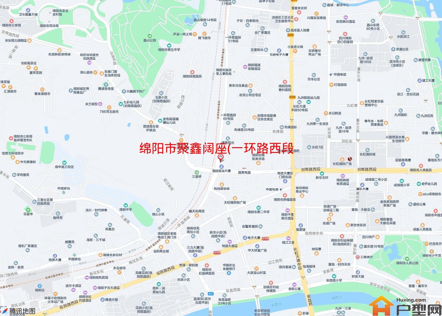 聚鑫阔座(一环路西段71号)小区 - 户型网