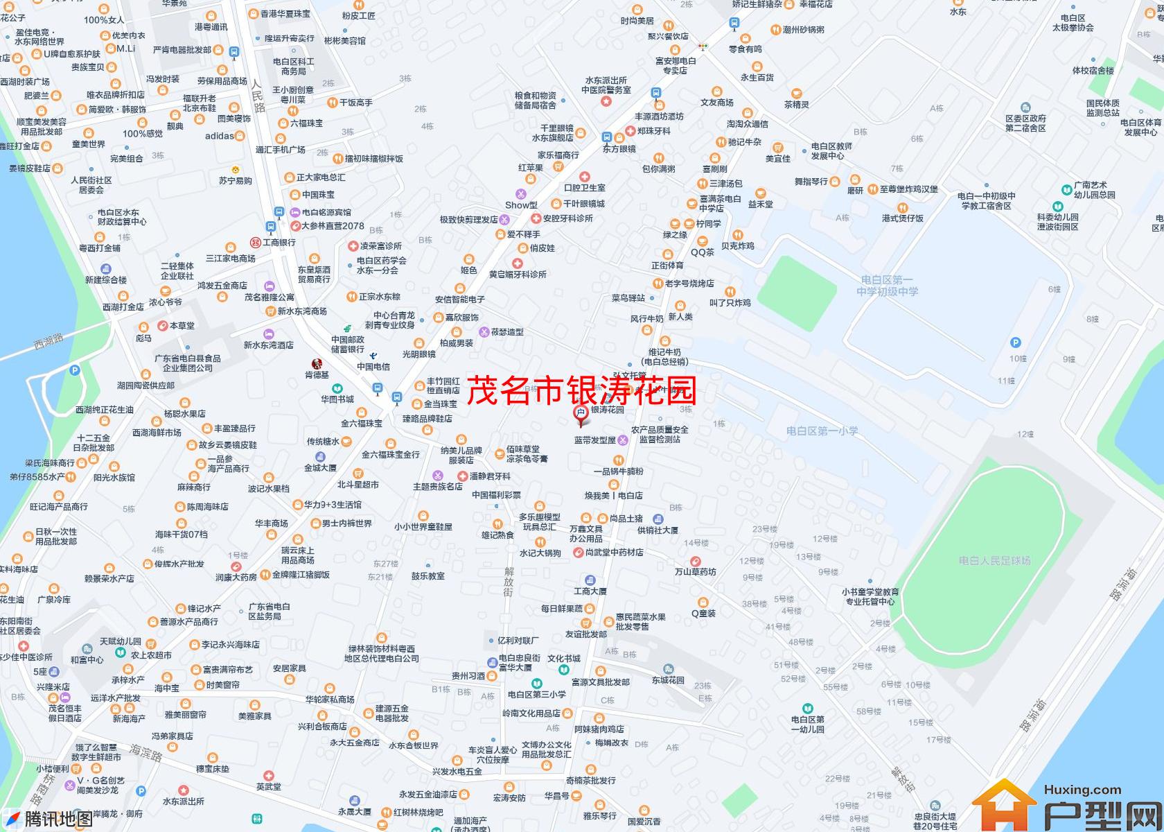 银涛花园小区 - 户型网
