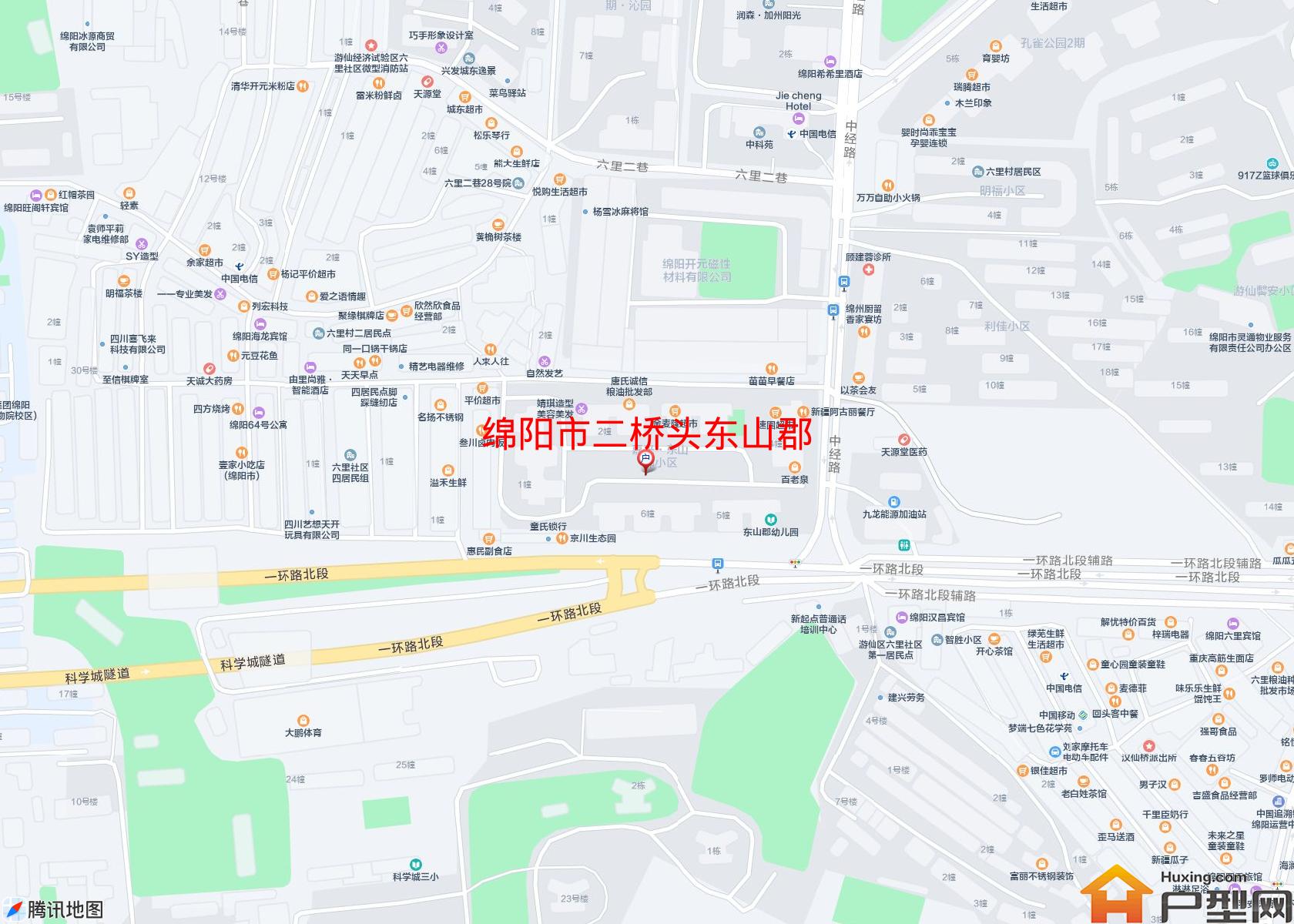 二桥头东山郡小区 - 户型网