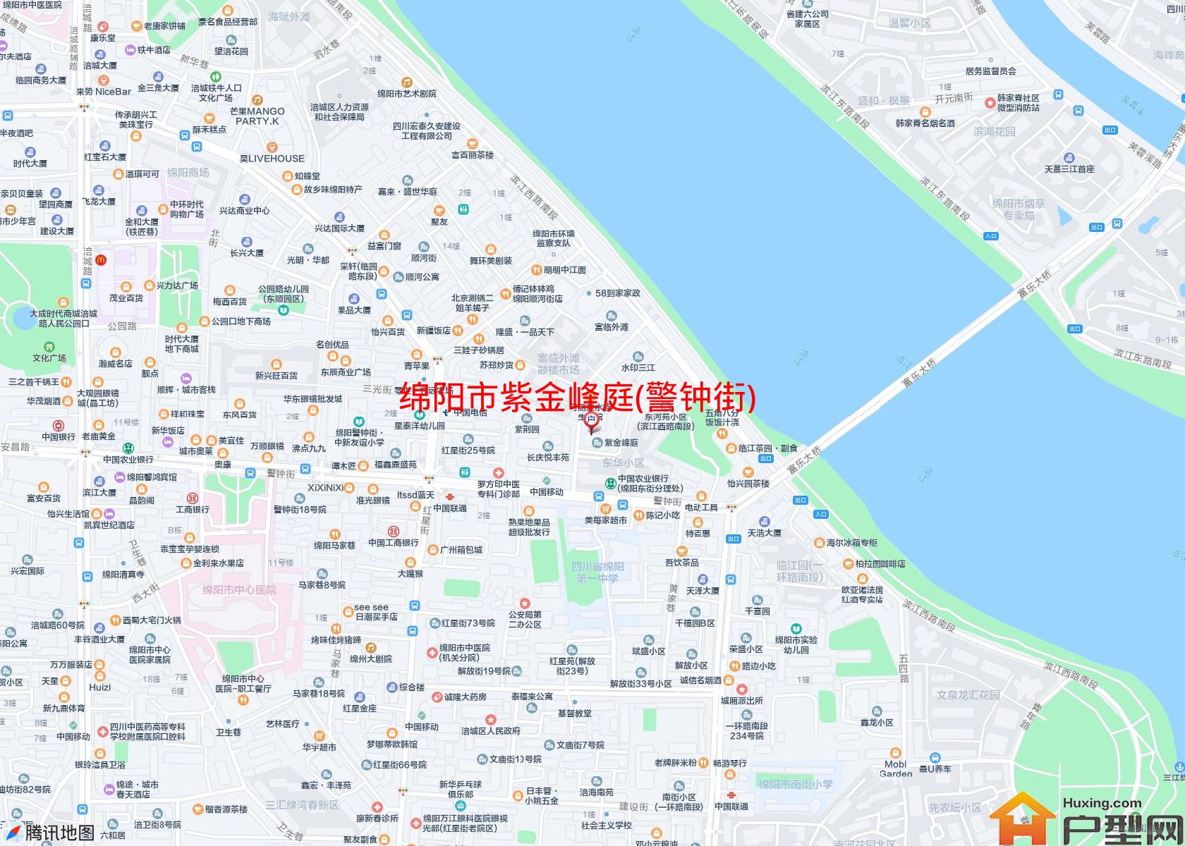紫金峰庭(警钟街)小区 - 户型网