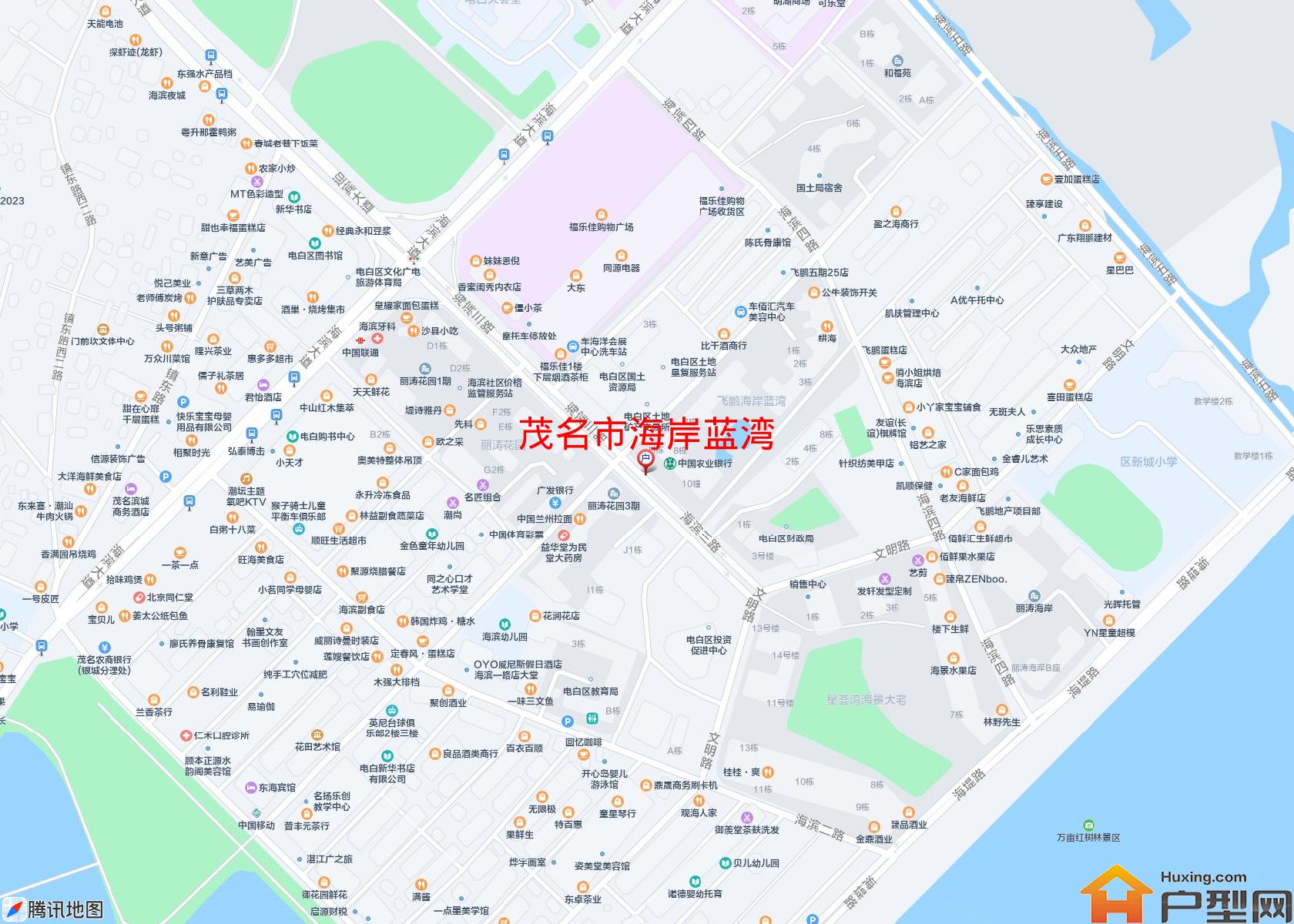 海岸蓝湾小区 - 户型网