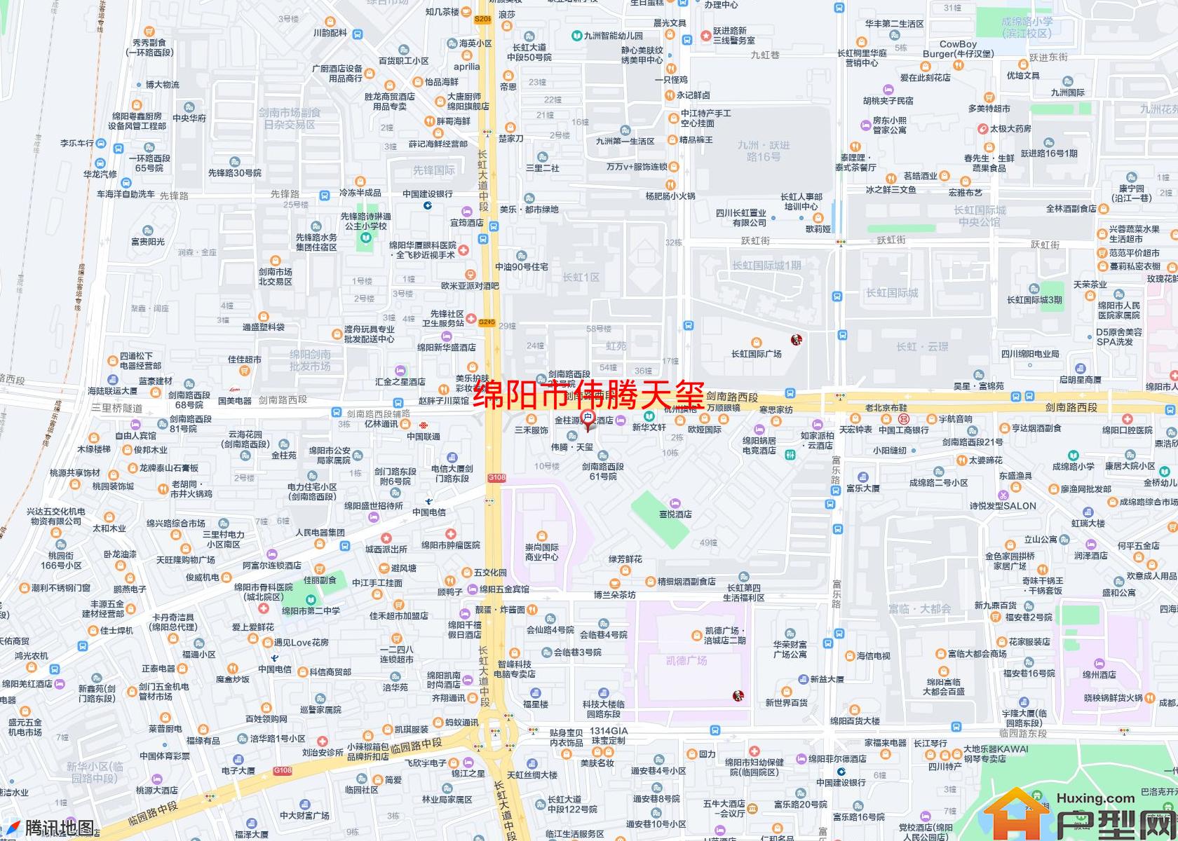 伟腾天玺小区 - 户型网