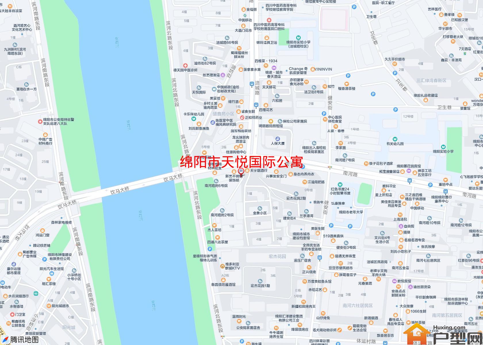 天悦国际公寓小区 - 户型网