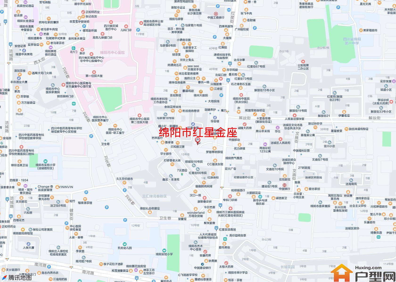 红星金座小区 - 户型网