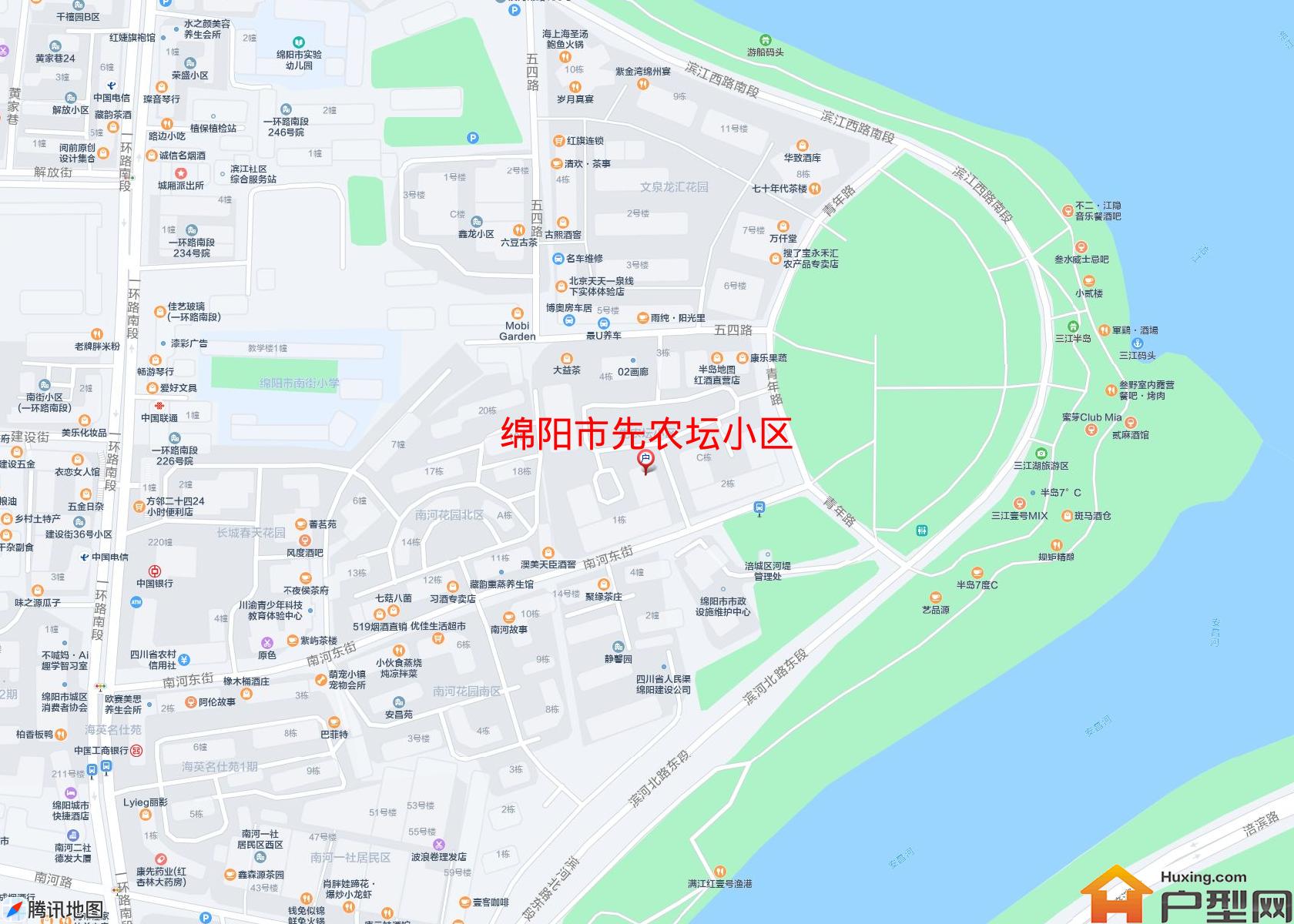 先农坛小区小区 - 户型网