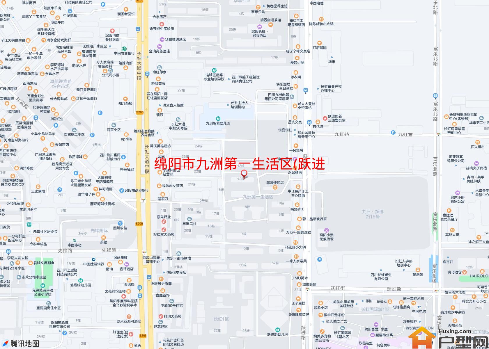 九洲第一生活区(跃进路43号)小区 - 户型网
