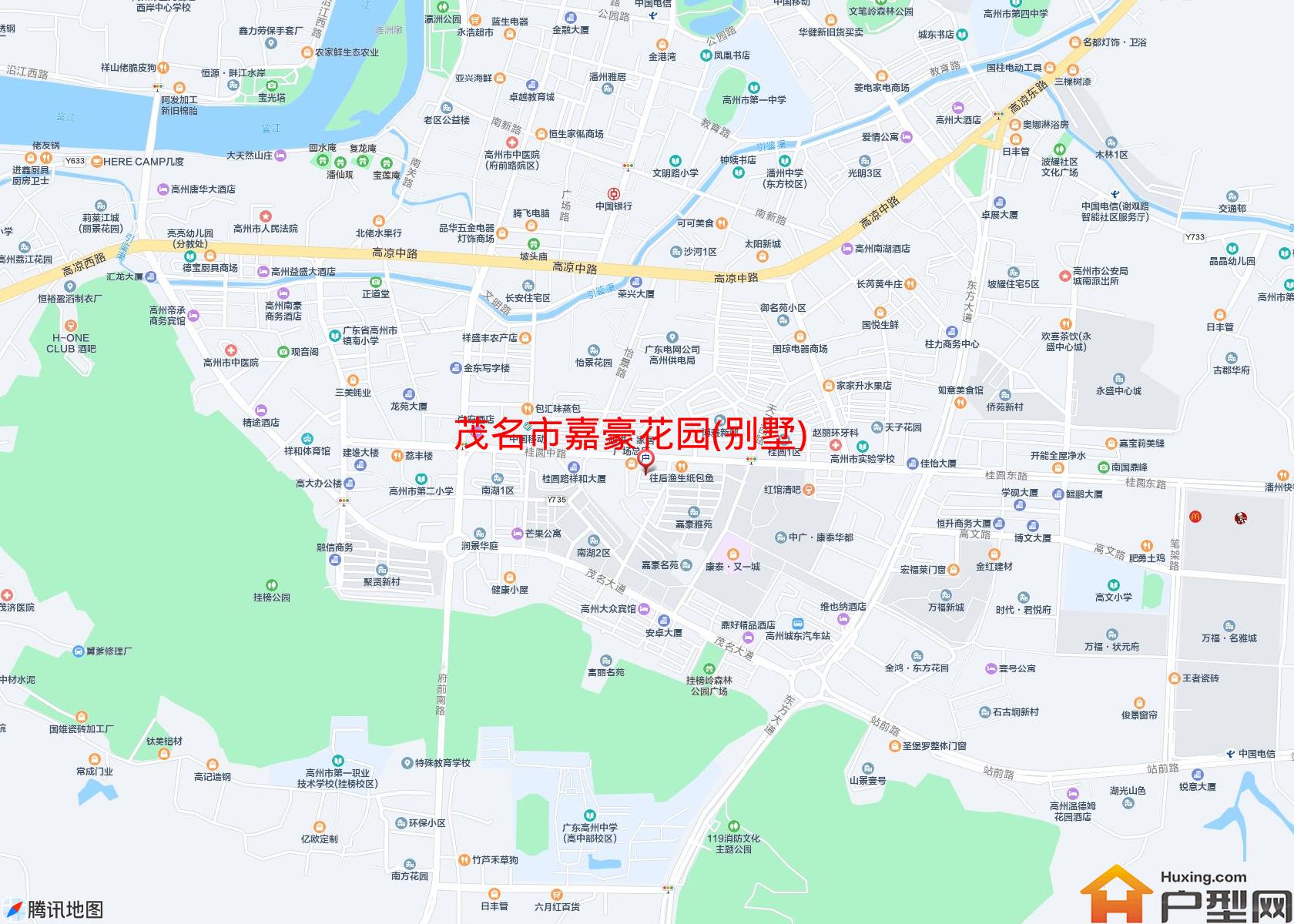 嘉豪花园(别墅)小区 - 户型网