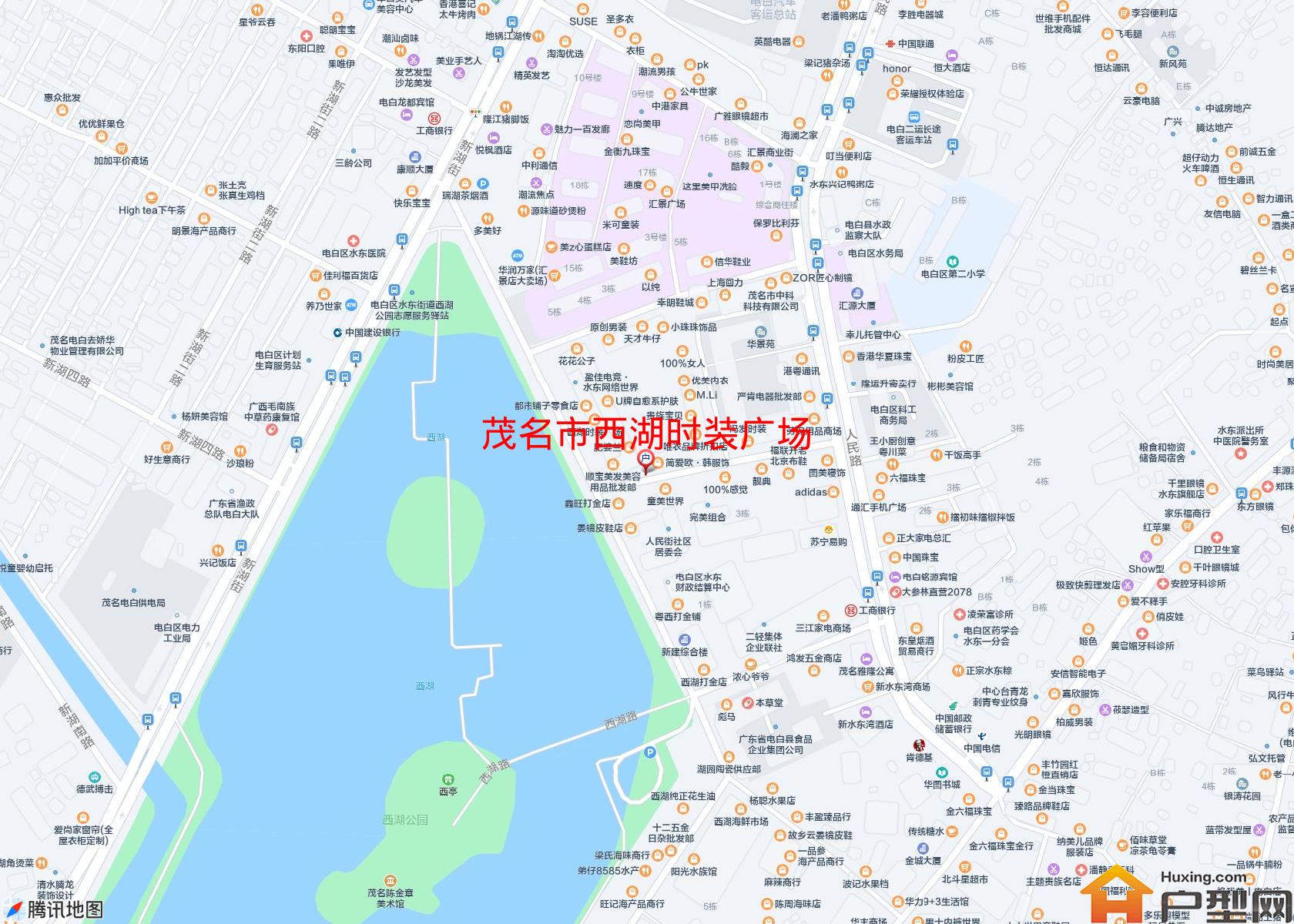 西湖时装广场小区 - 户型网