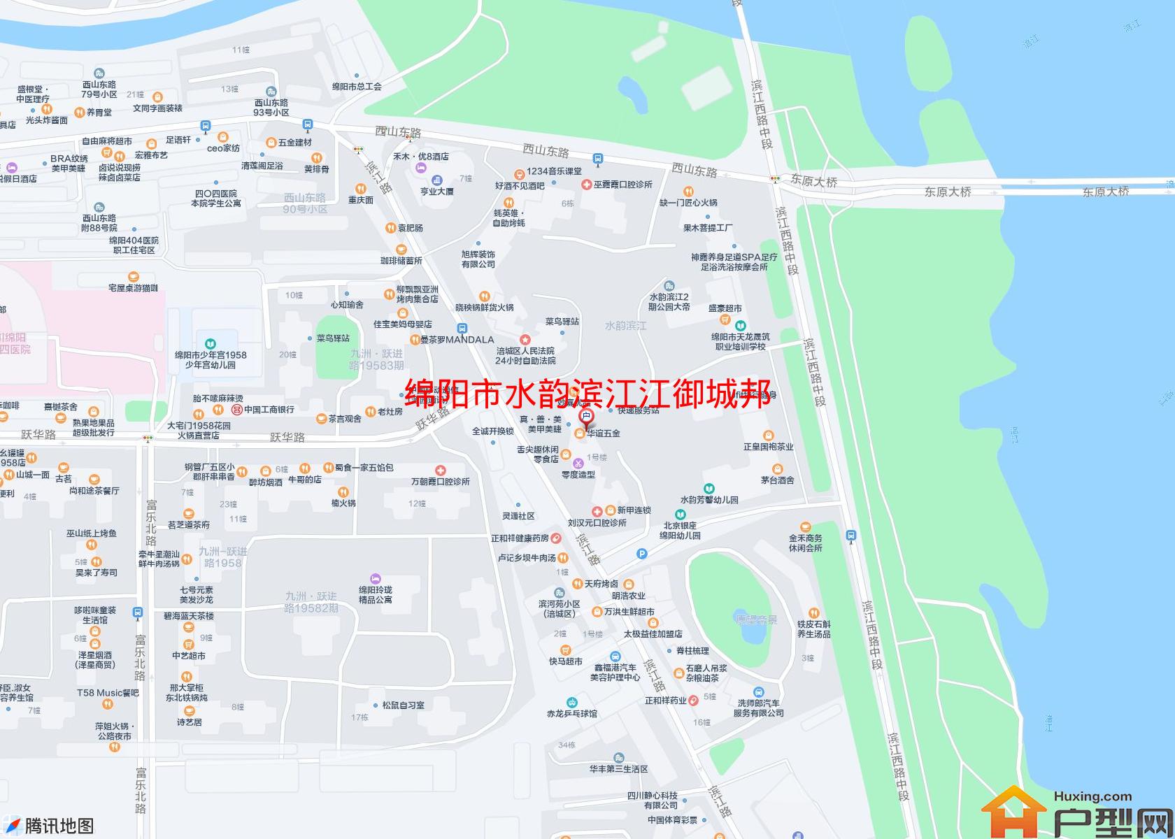 水韵滨江江御城邦小区 - 户型网
