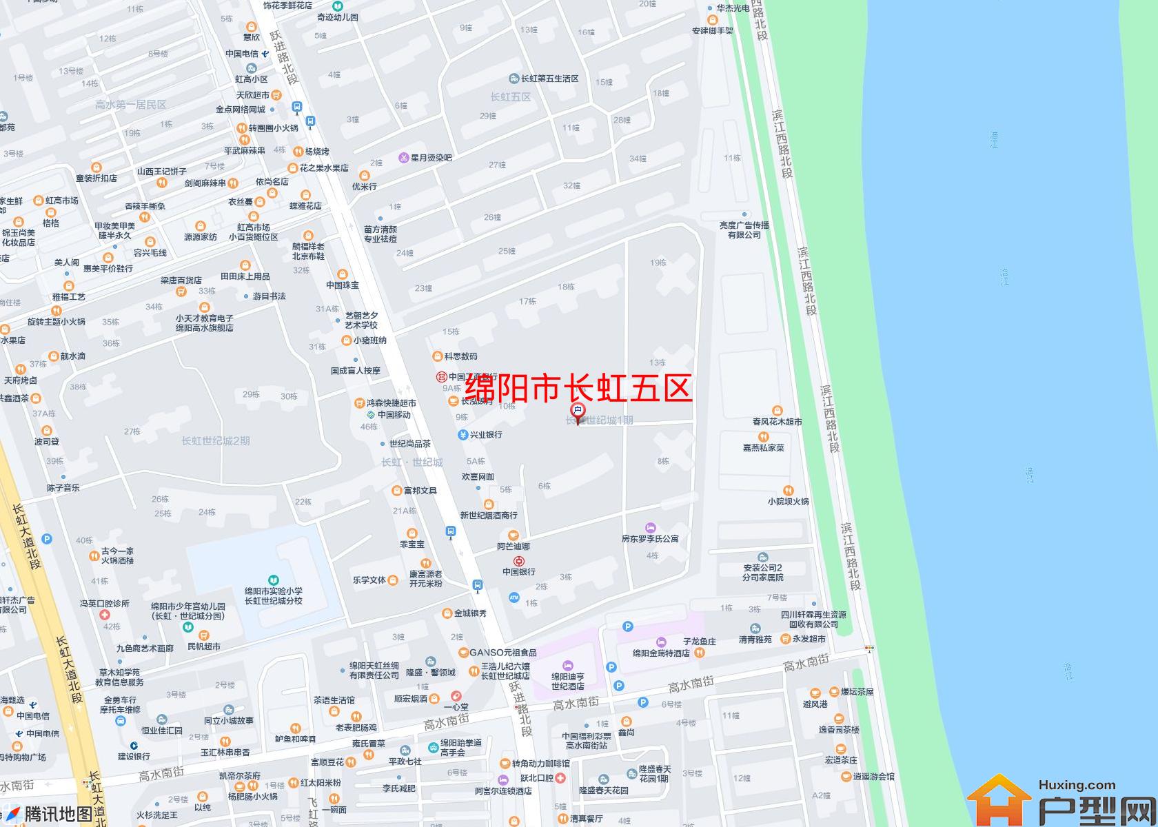 长虹五区小区 - 户型网