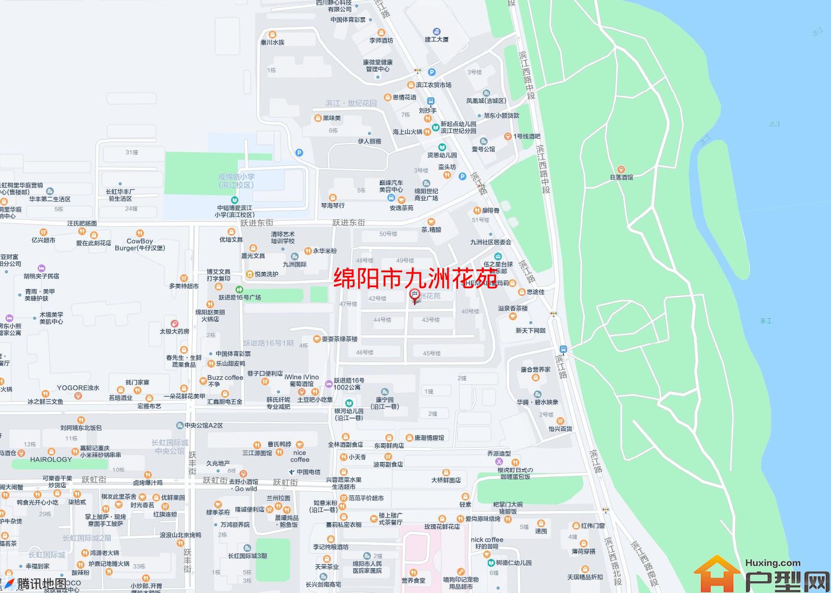 九洲花苑小区 - 户型网
