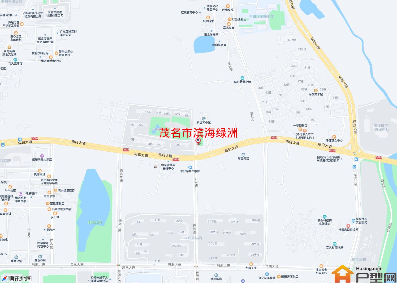 滨海绿洲小区 - 户型网