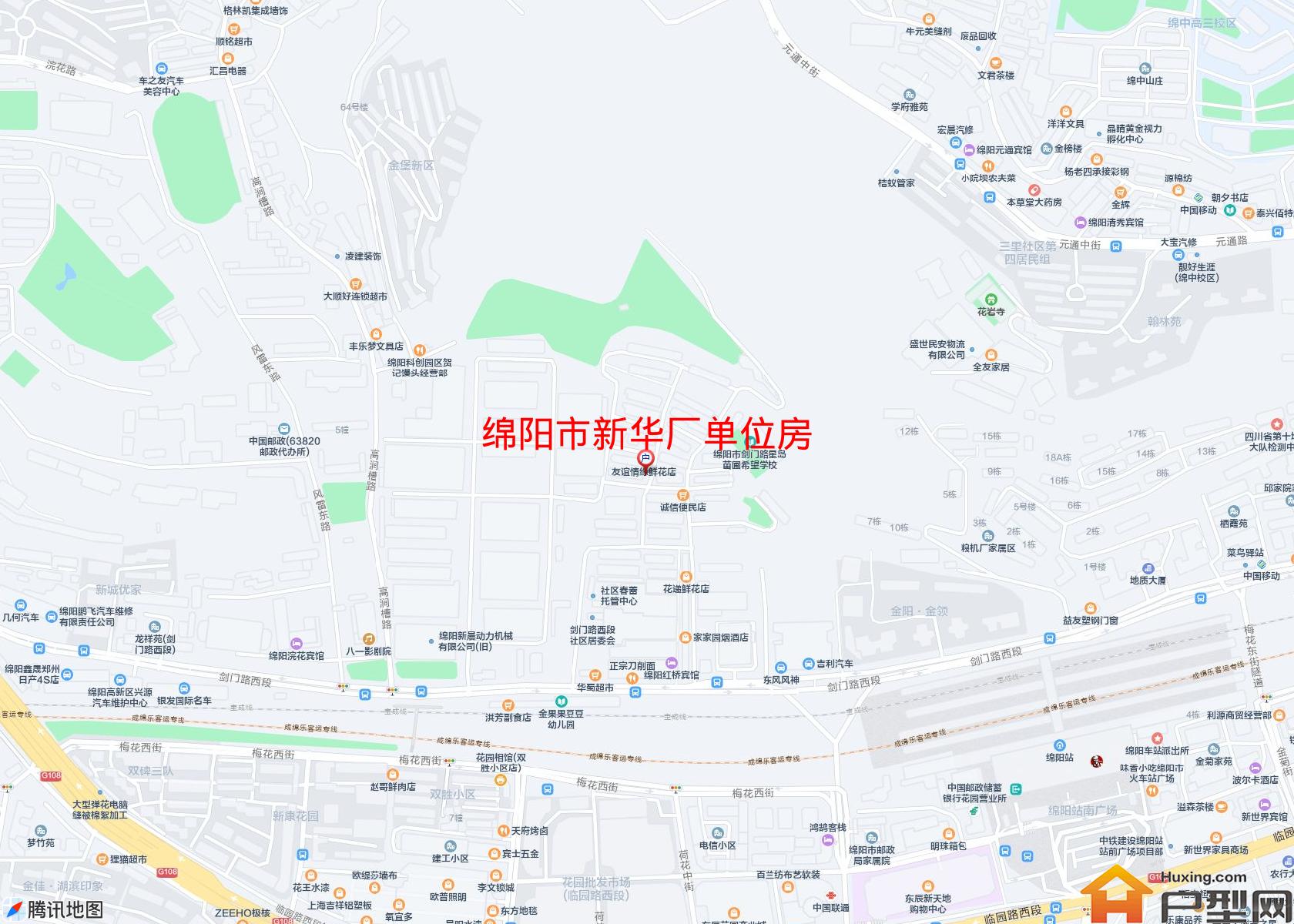 新华厂单位房小区 - 户型网