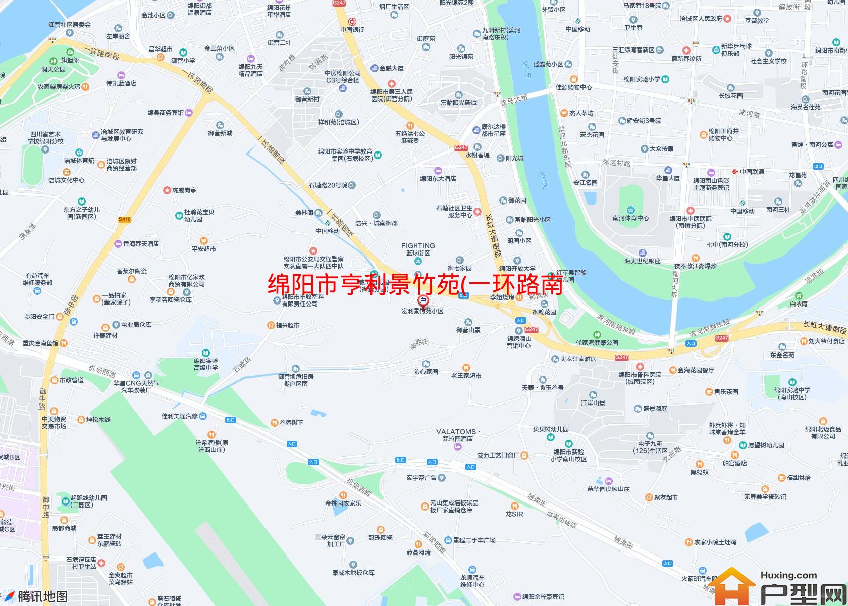 亨利景竹苑(一环路南段136号)小区 - 户型网