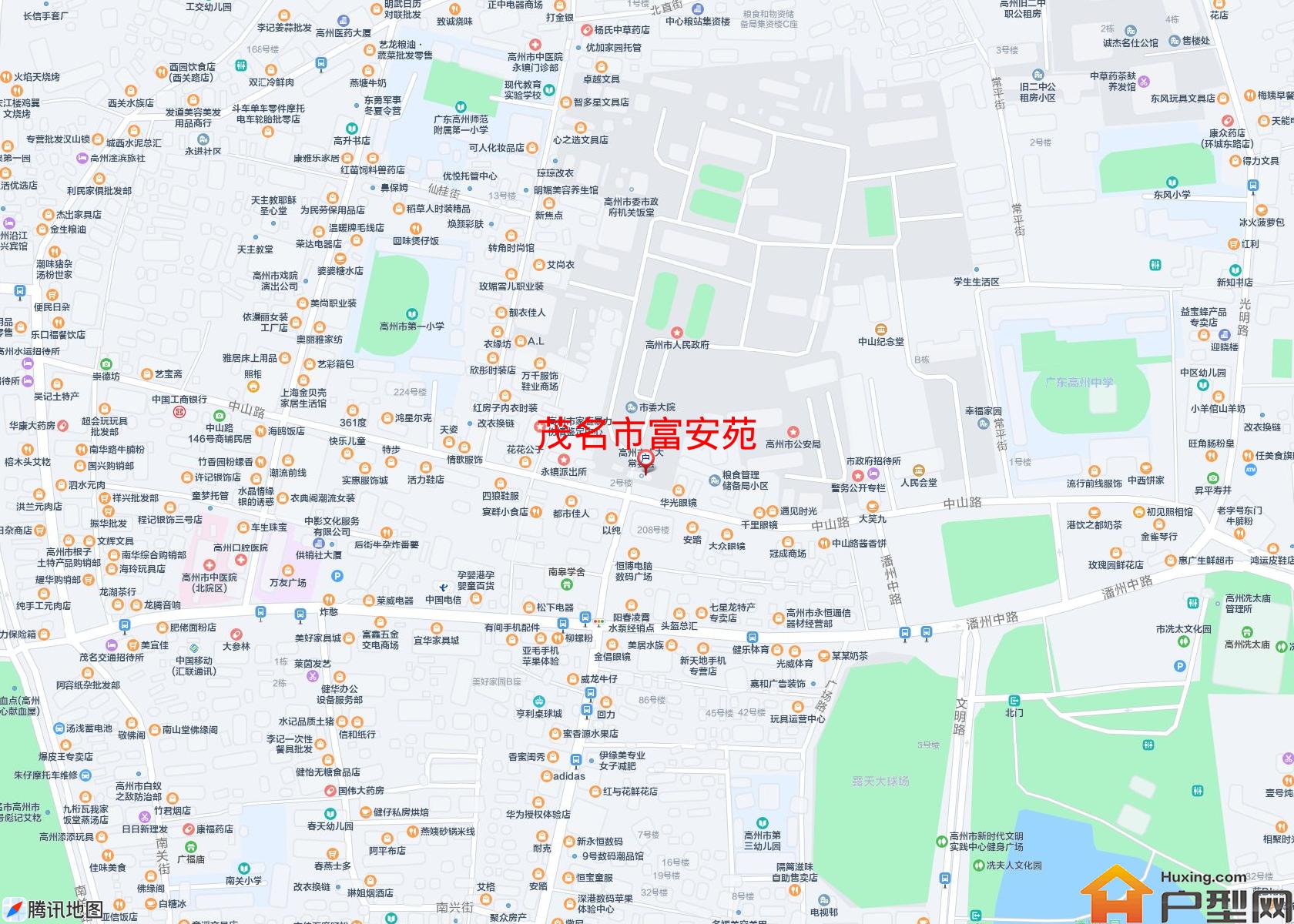 富安苑小区 - 户型网