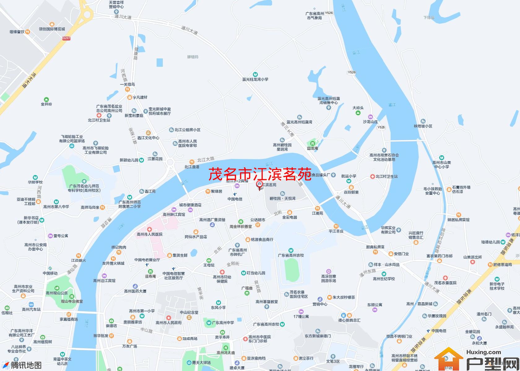 江滨茗苑小区 - 户型网