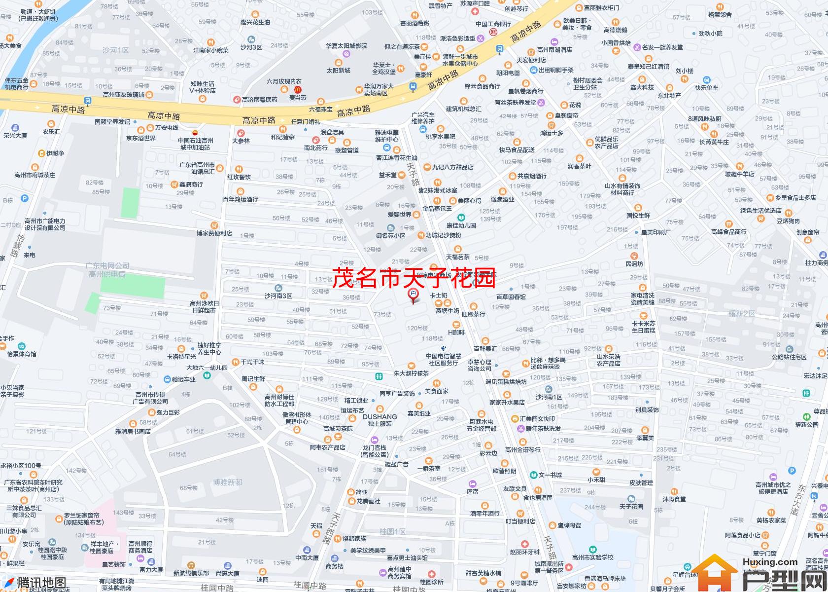 天子花园小区 - 户型网