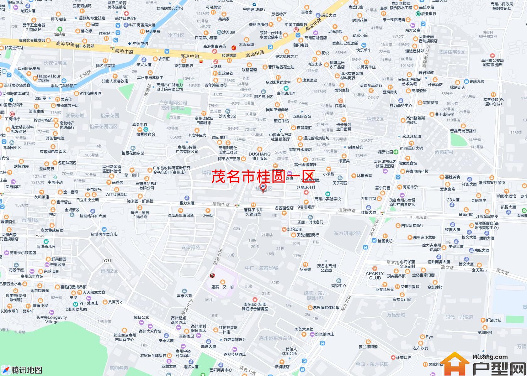 桂圆一区小区 - 户型网