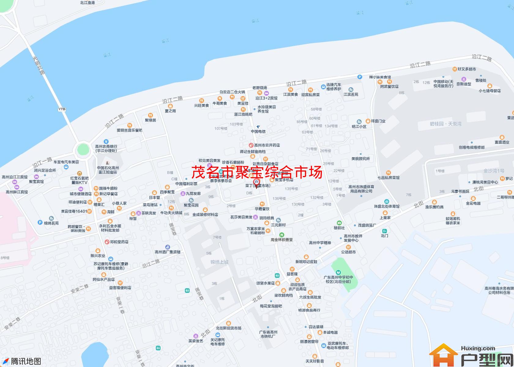 聚宝综合市场小区 - 户型网