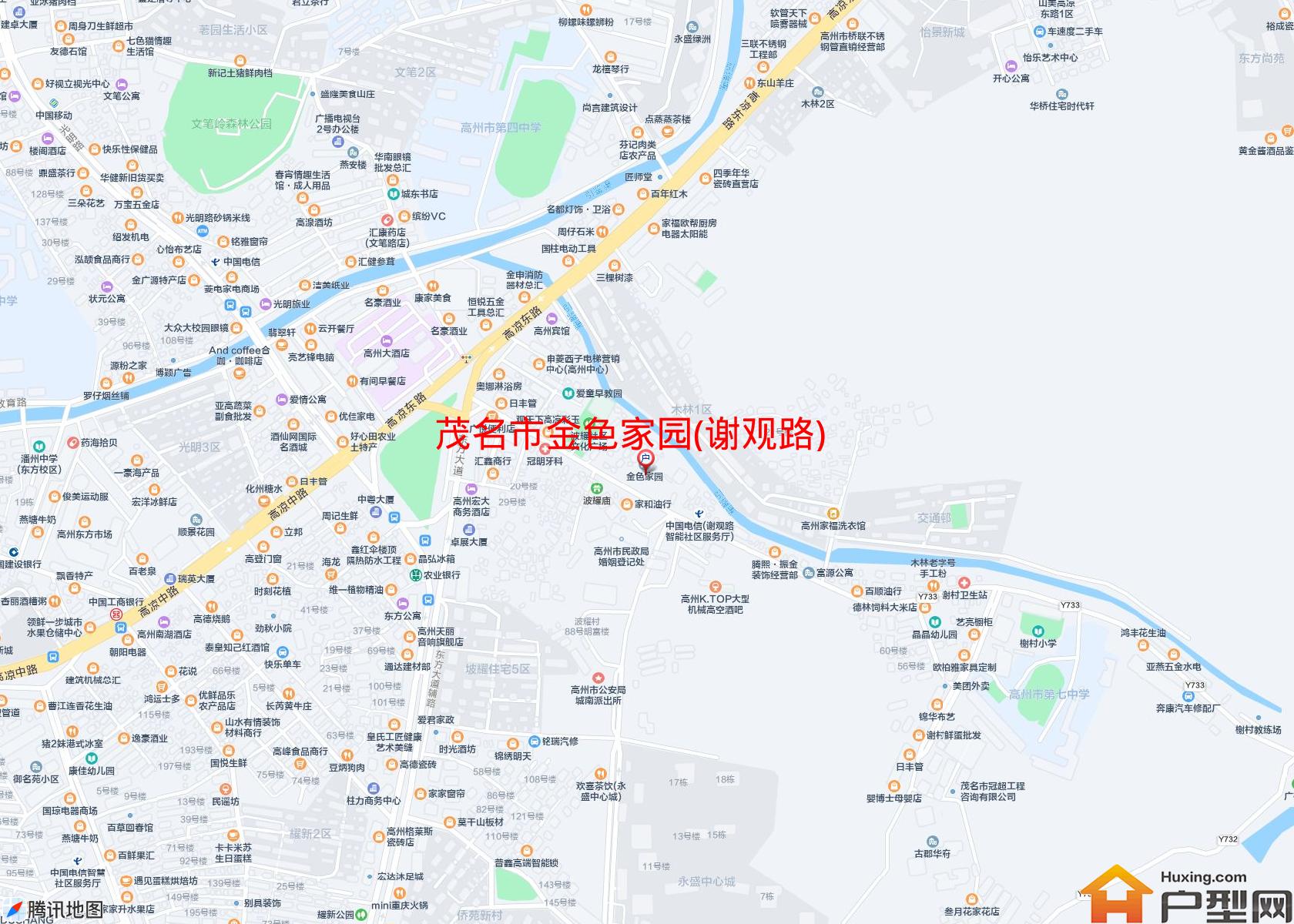 金色家园(谢观路)小区 - 户型网