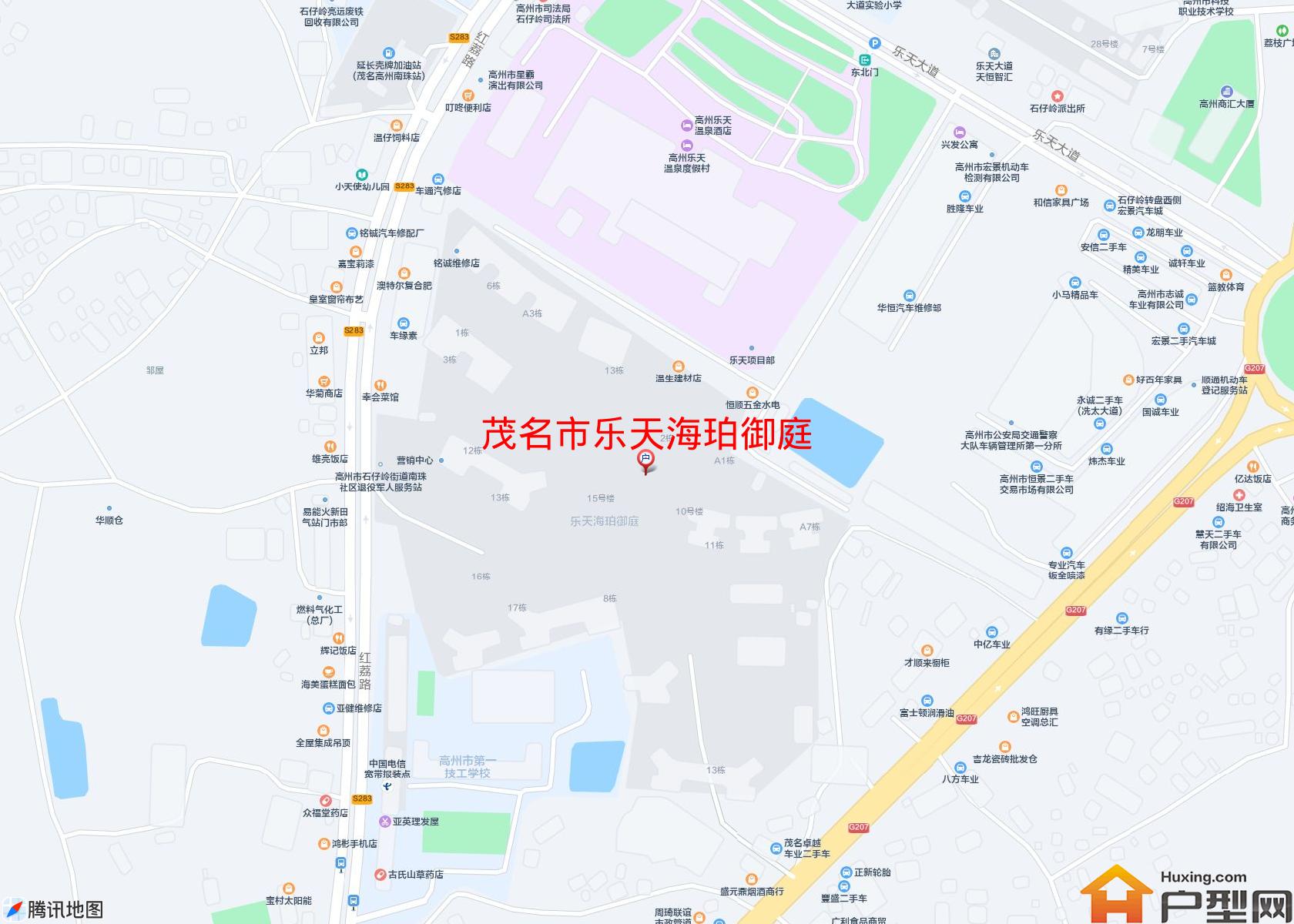 乐天海珀御庭小区 - 户型网