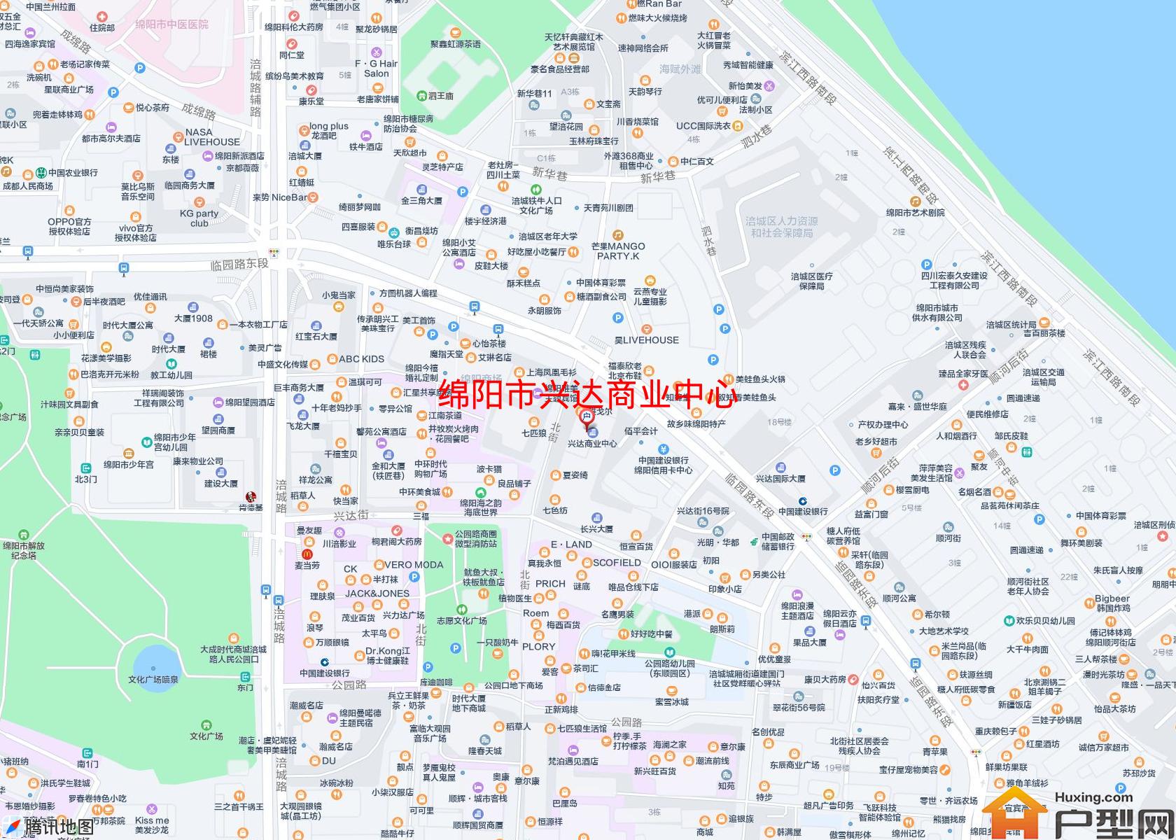 兴达商业中心小区 - 户型网