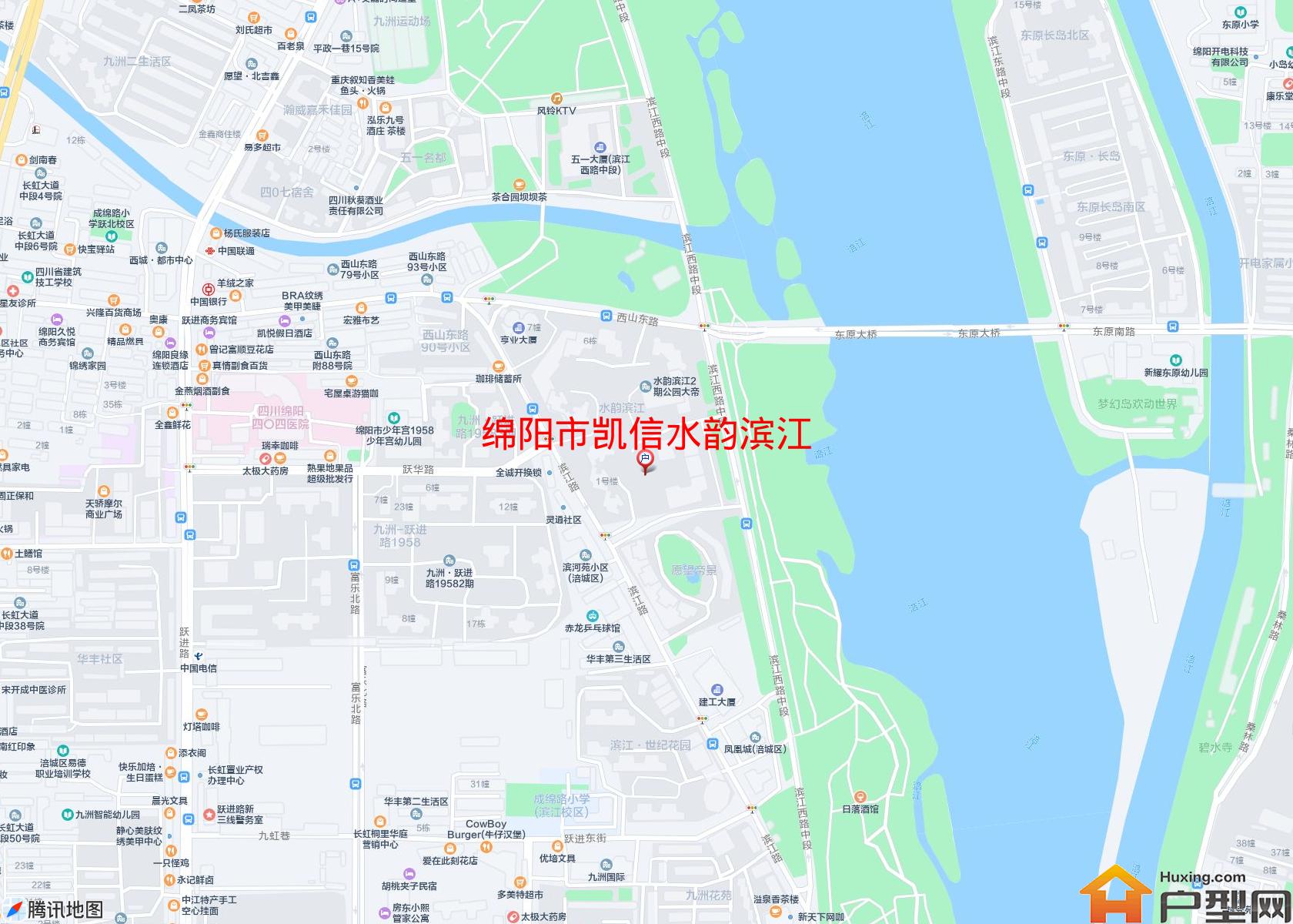 凯信水韵滨江小区 - 户型网