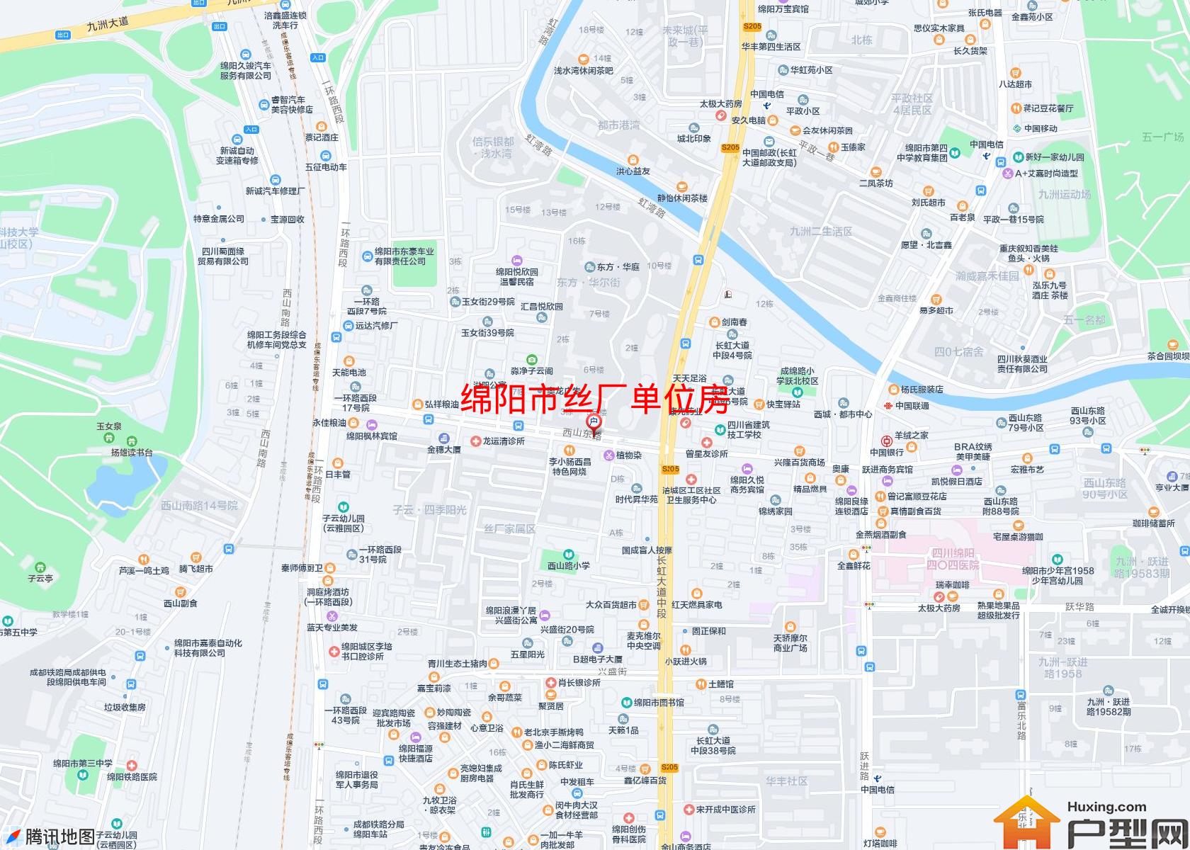 丝厂单位房小区 - 户型网