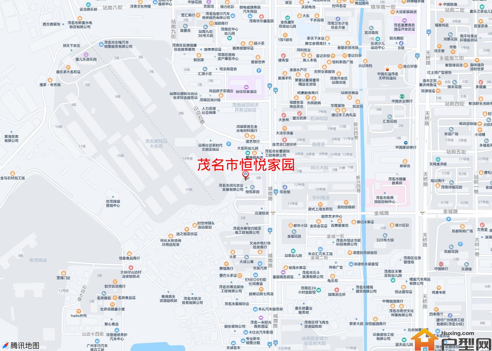 恒悦家园小区 - 户型网