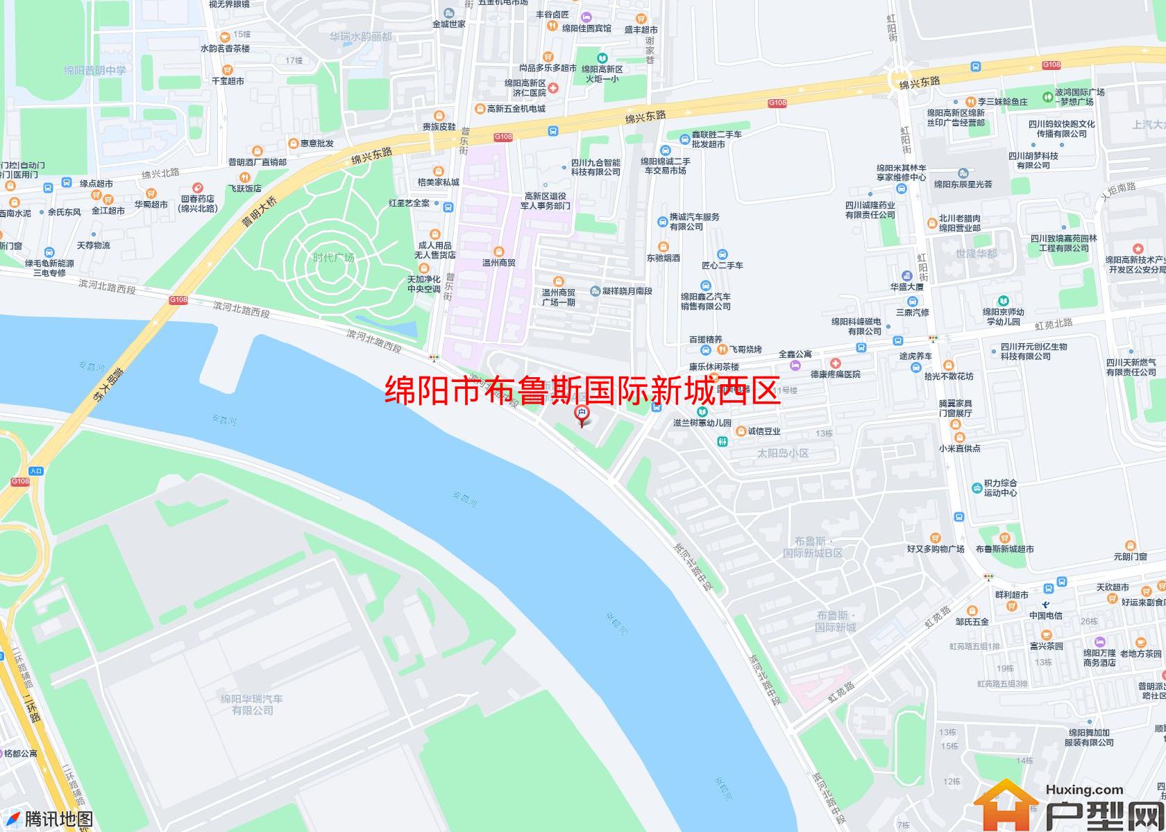 布鲁斯国际新城西区小区 - 户型网