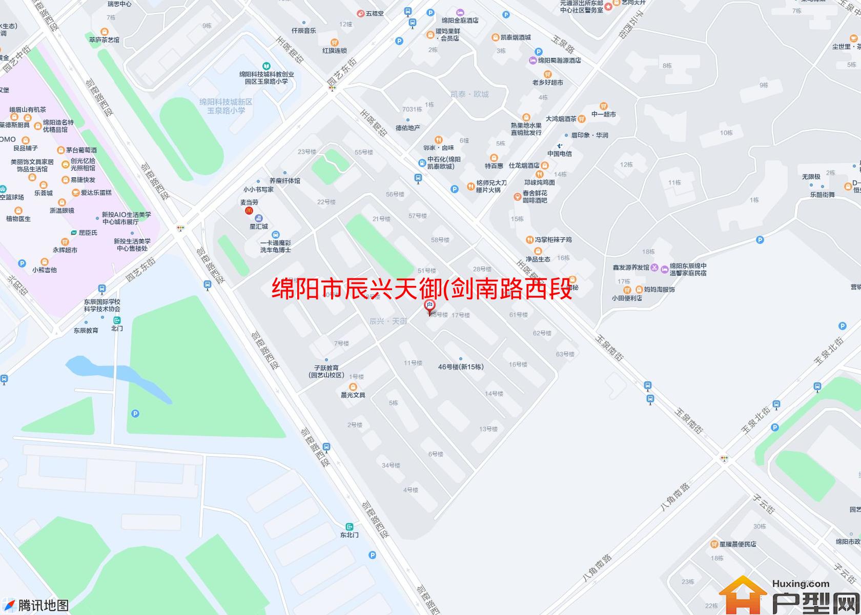 辰兴天御(剑南路西段340号)小区 - 户型网