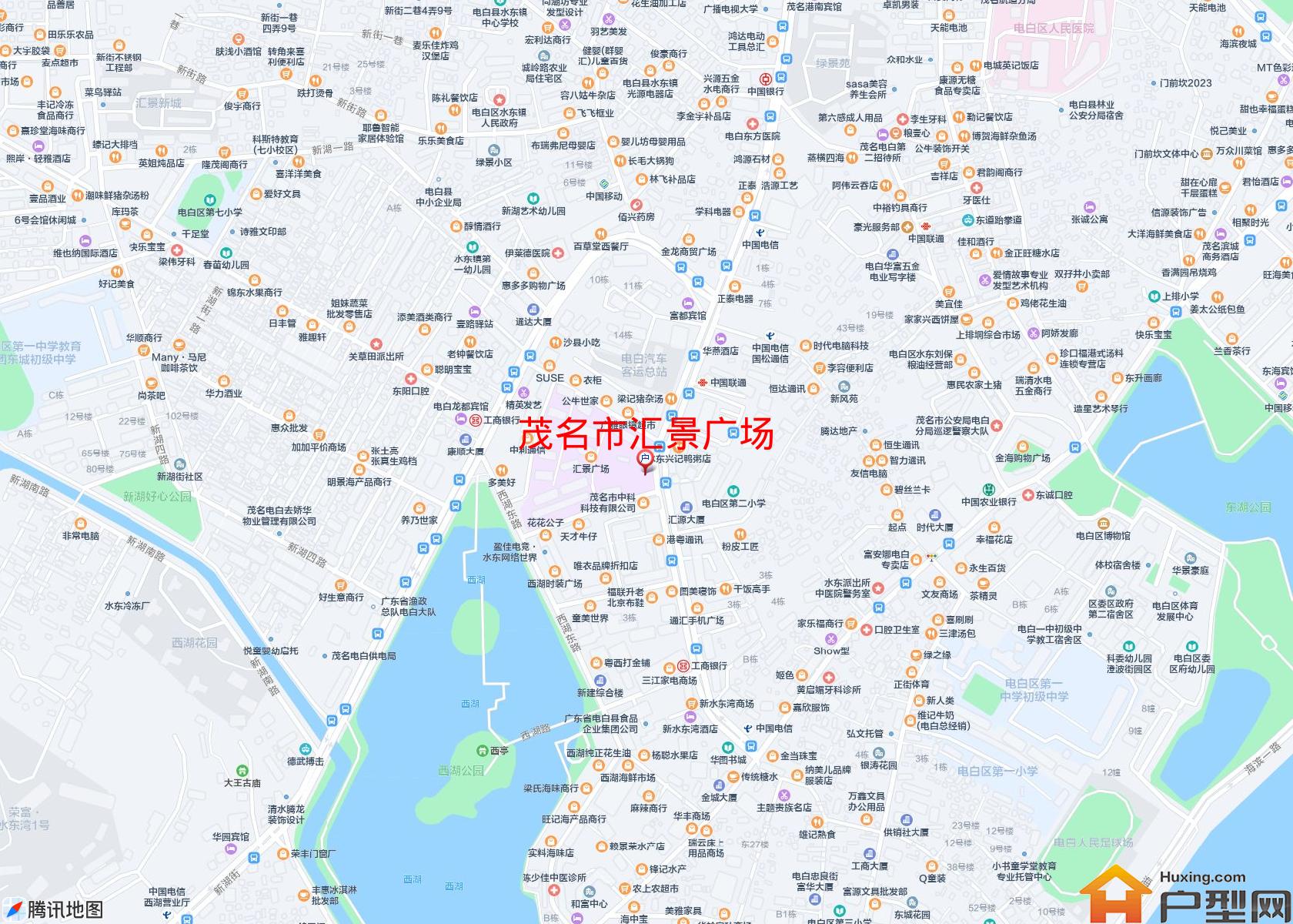 汇景广场小区 - 户型网