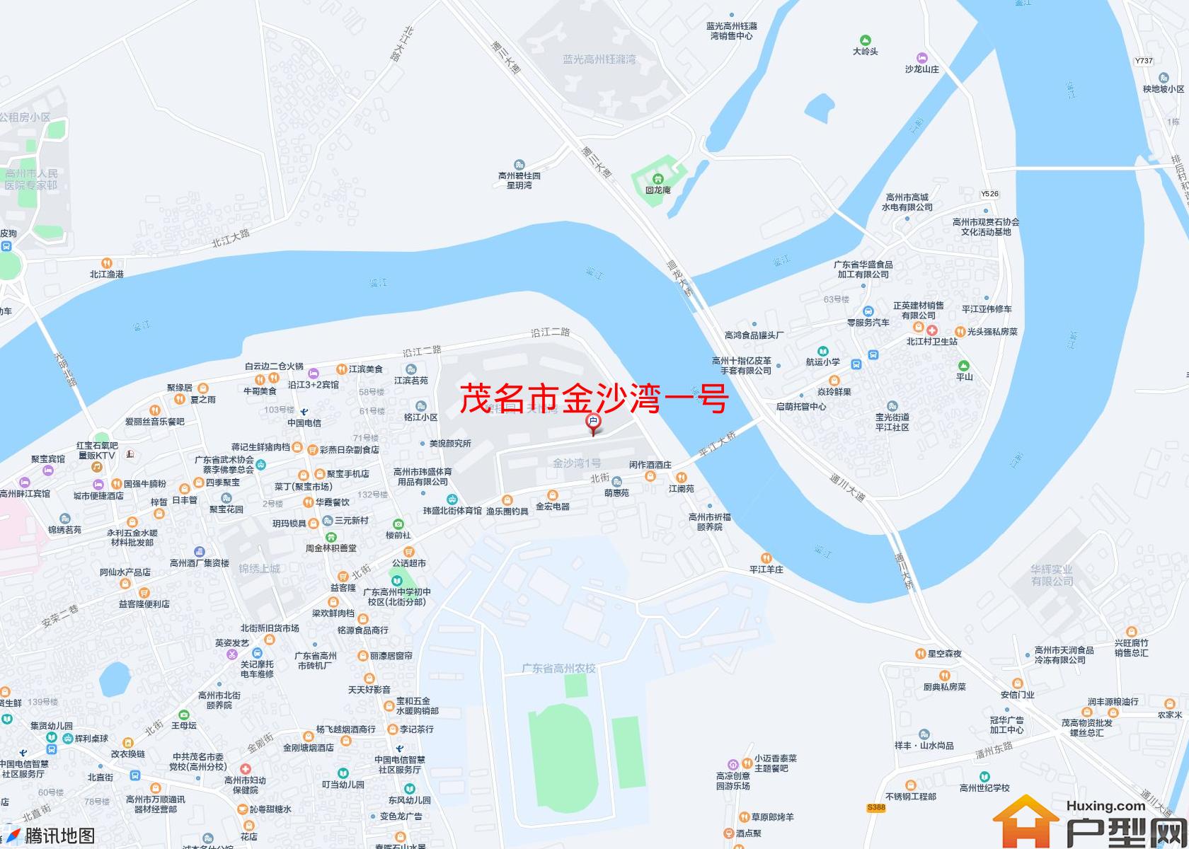 金沙湾一号小区 - 户型网
