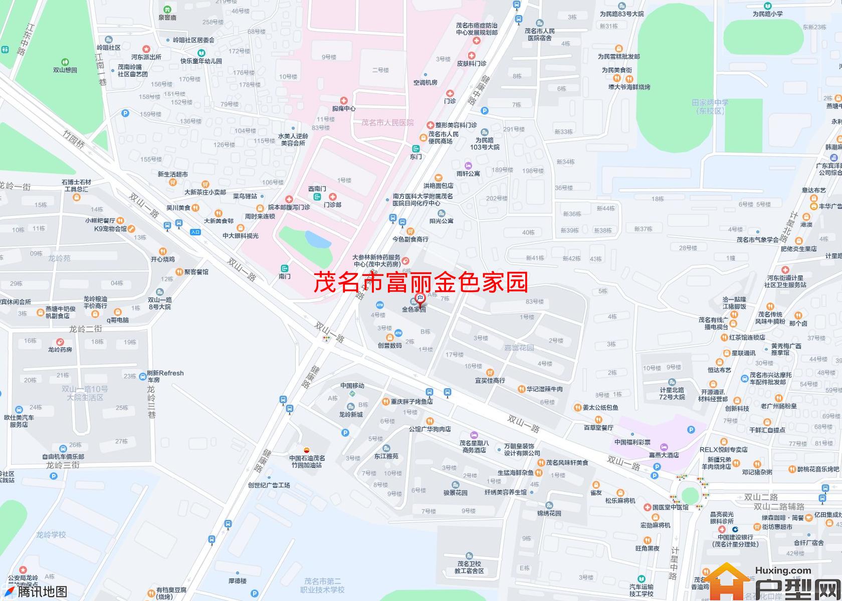 富丽金色家园小区 - 户型网
