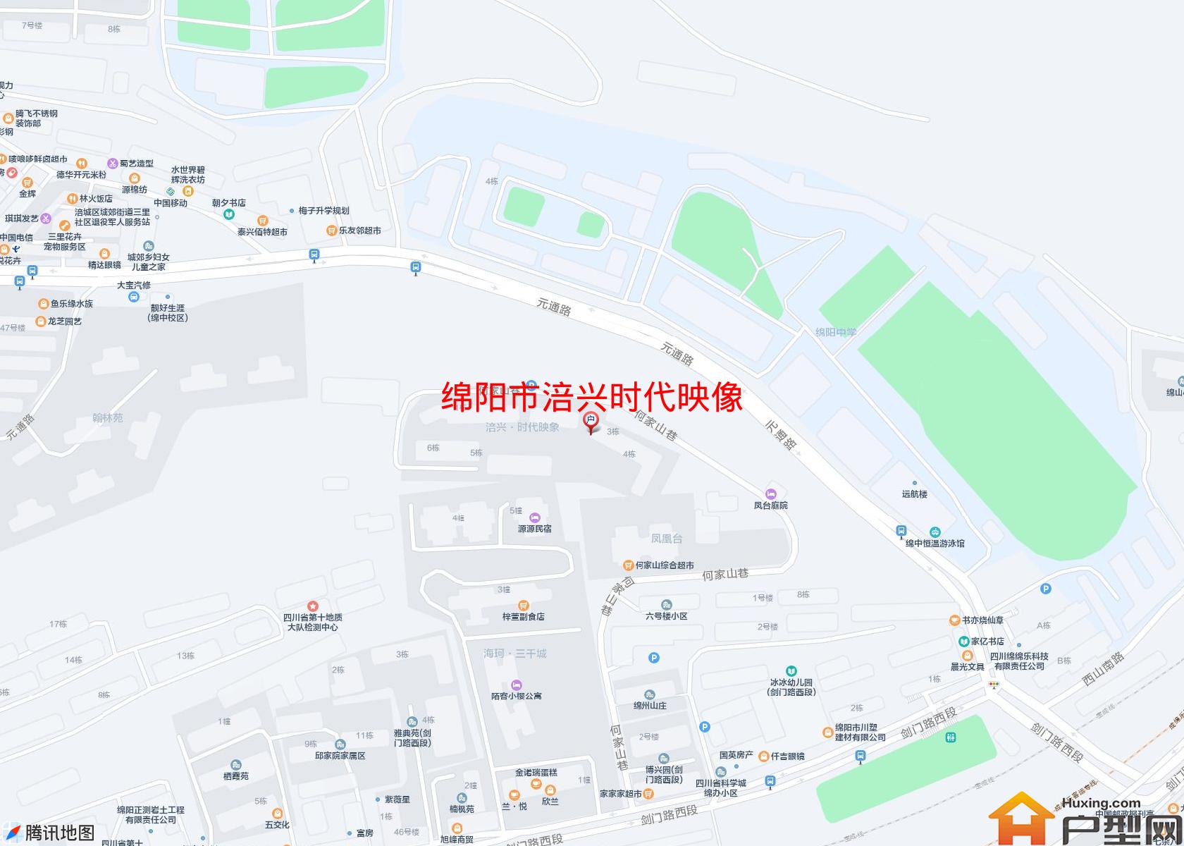 涪兴时代映像小区 - 户型网