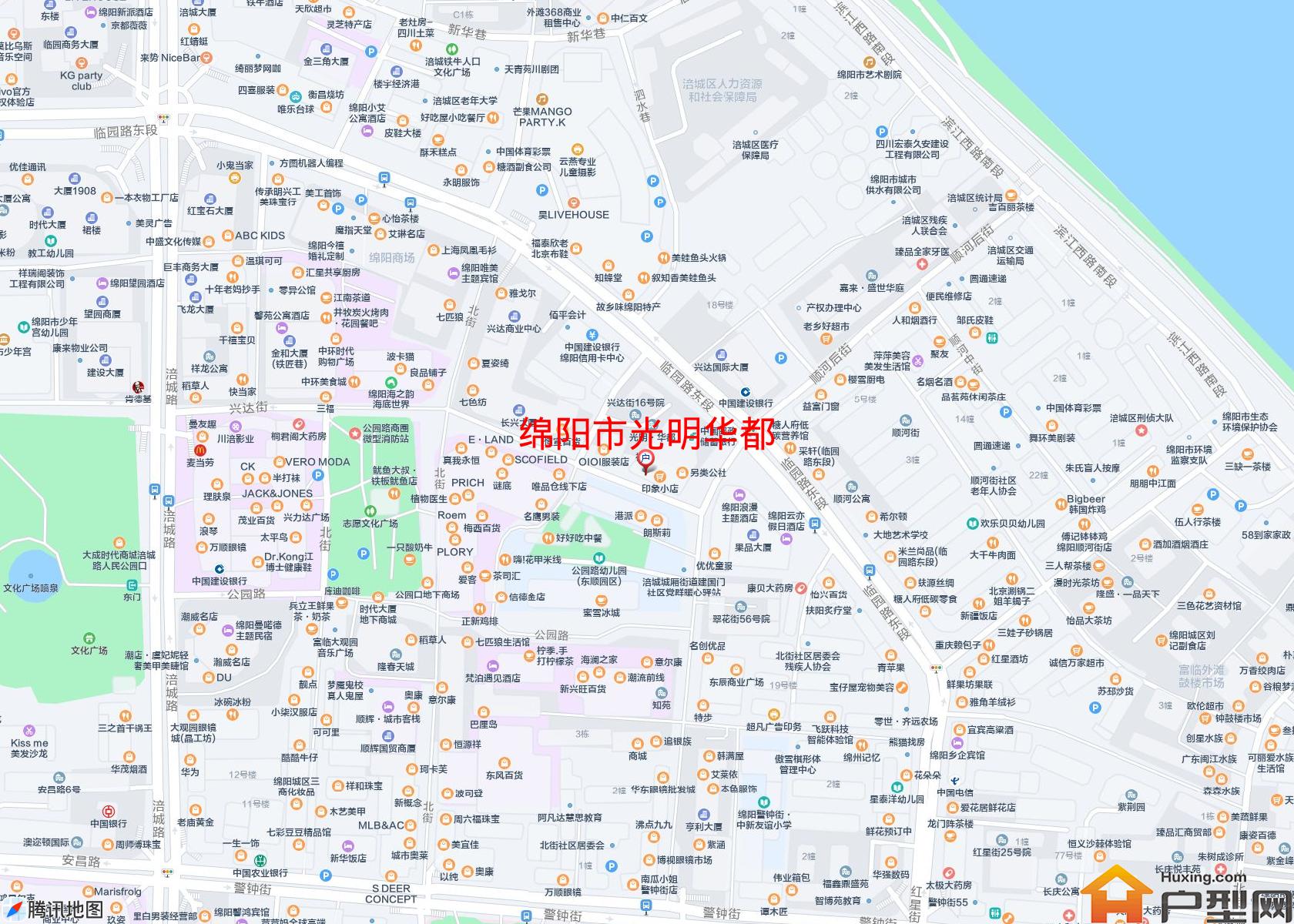 光明华都小区 - 户型网
