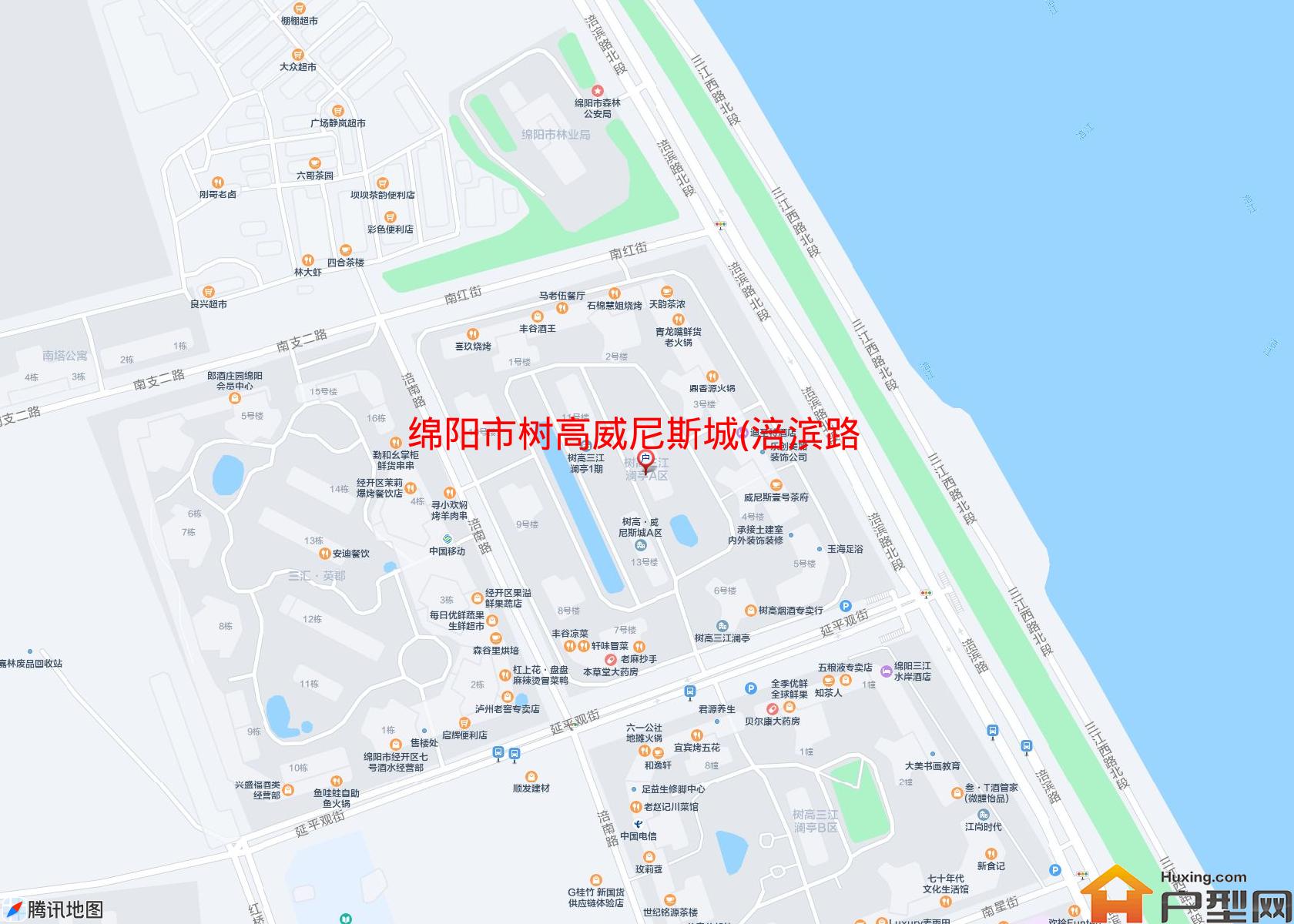 树高威尼斯城(涪滨路)小区 - 户型网