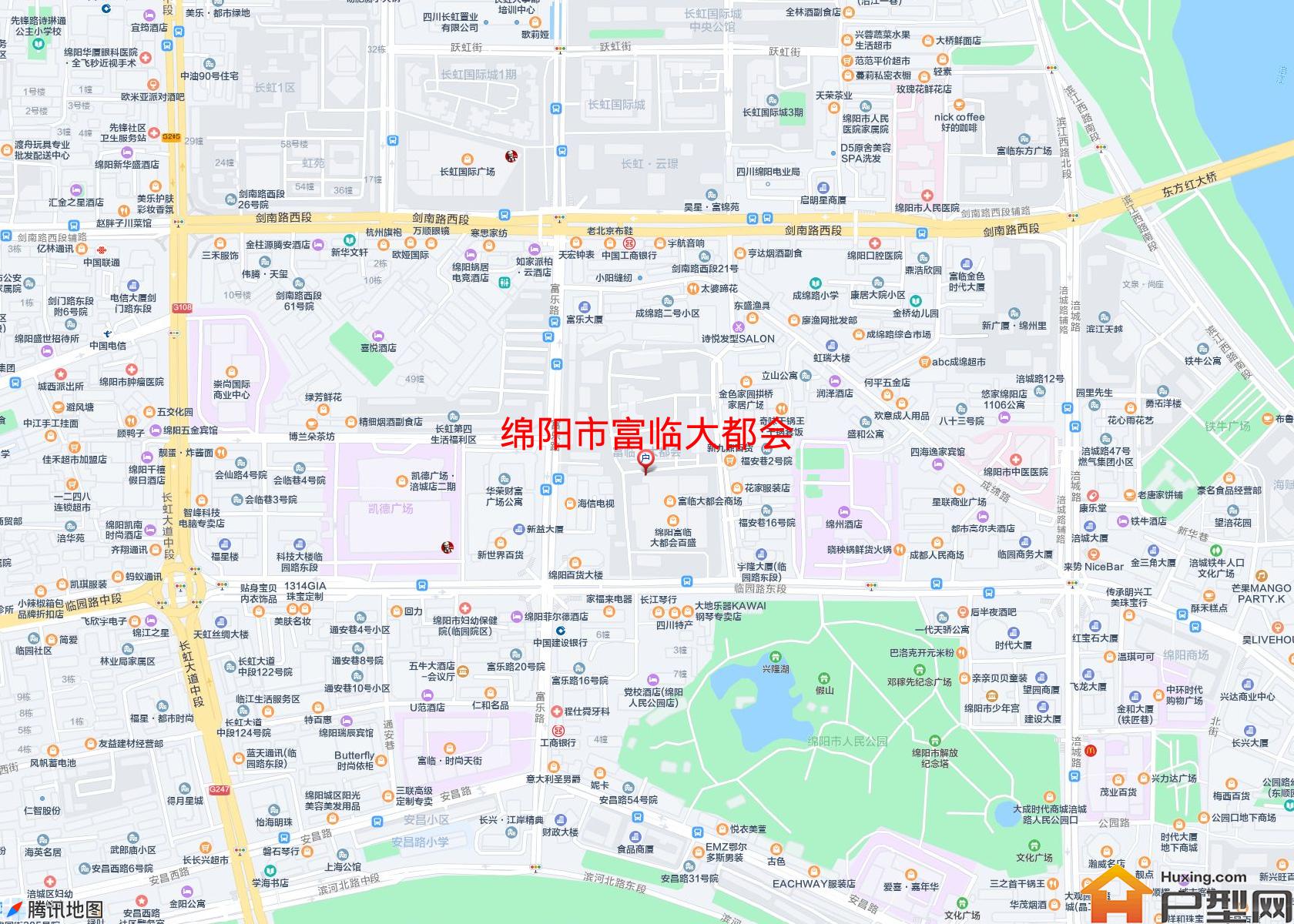 富临大都会小区 - 户型网