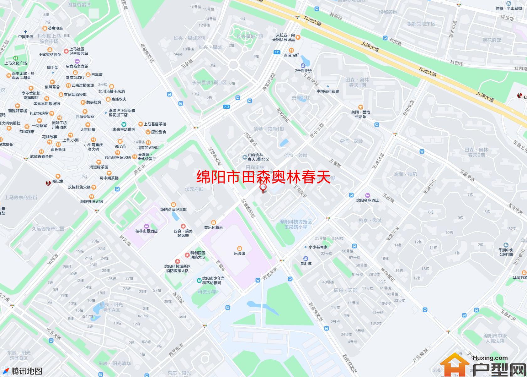 田森奥林春天小区 - 户型网 田森奥林春天小区 - 户型网