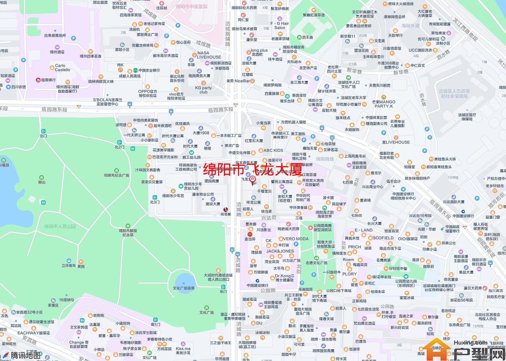 飞龙大厦小区 - 户型网