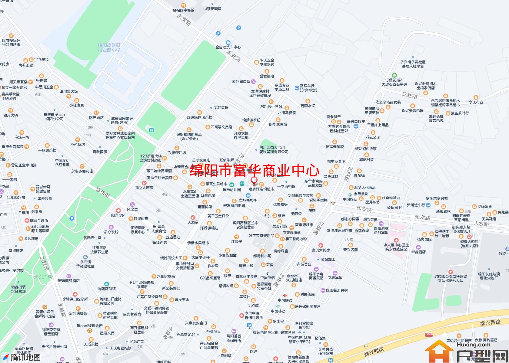 富华商业中心小区 - 户型网