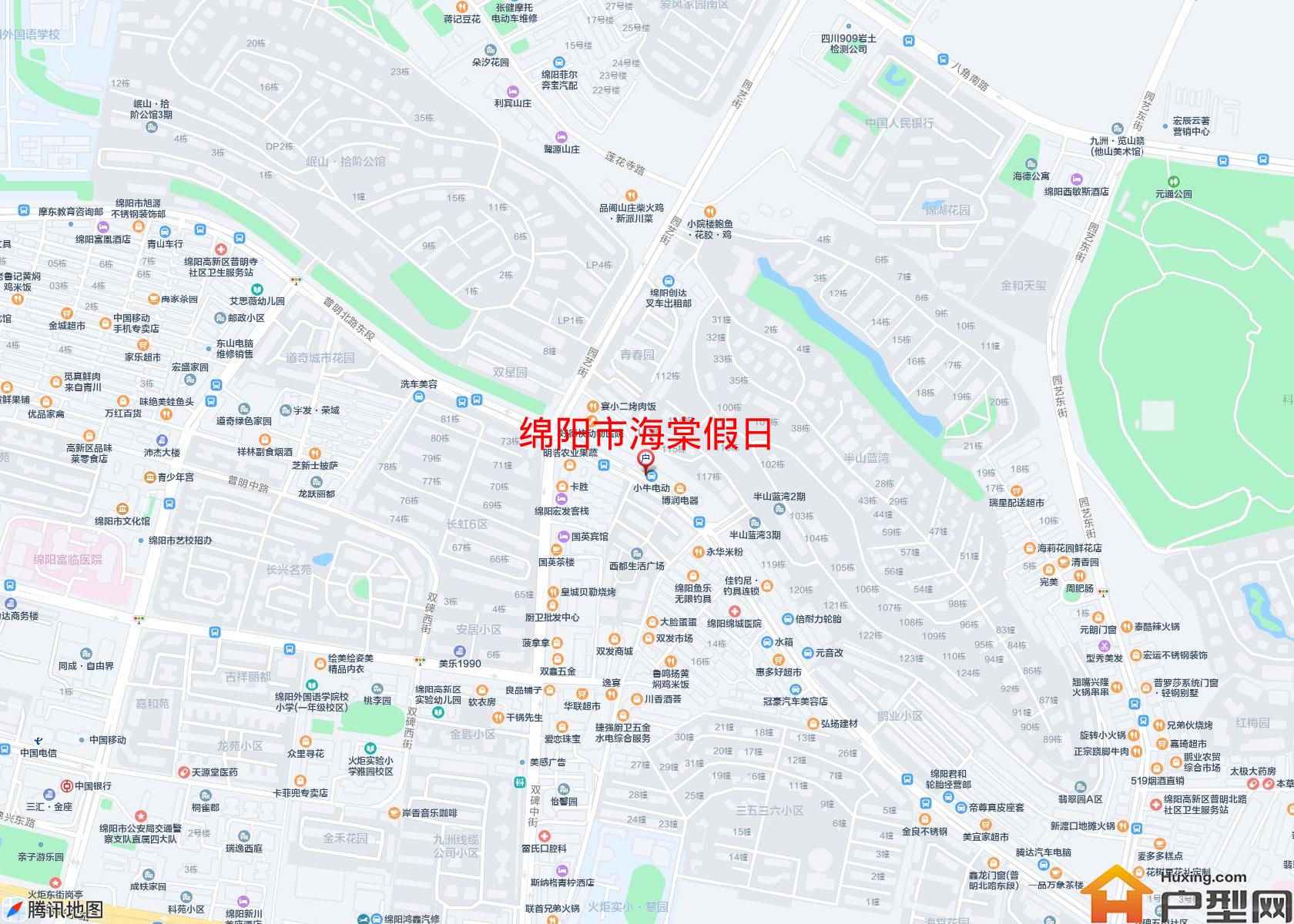 海棠假日小区 - 户型网