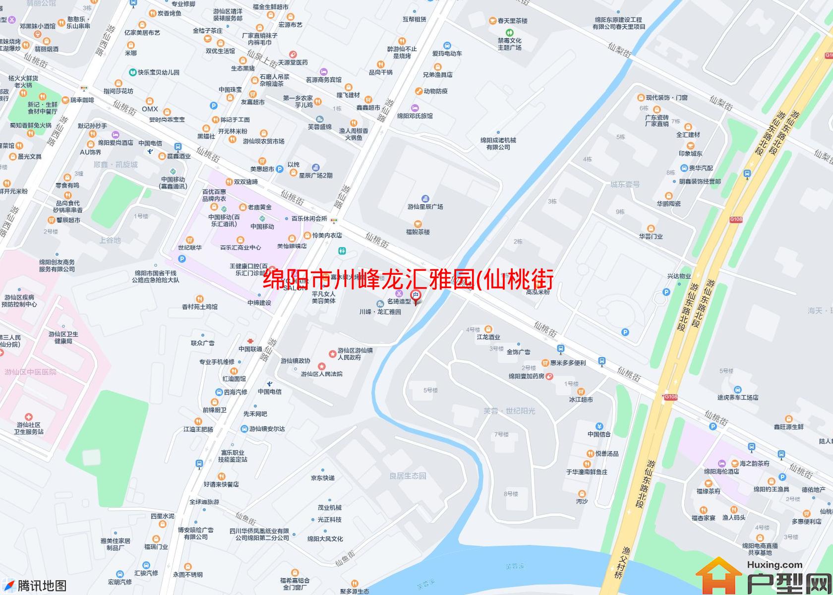 川峰龙汇雅园(仙桃街东1号)小区 - 户型网