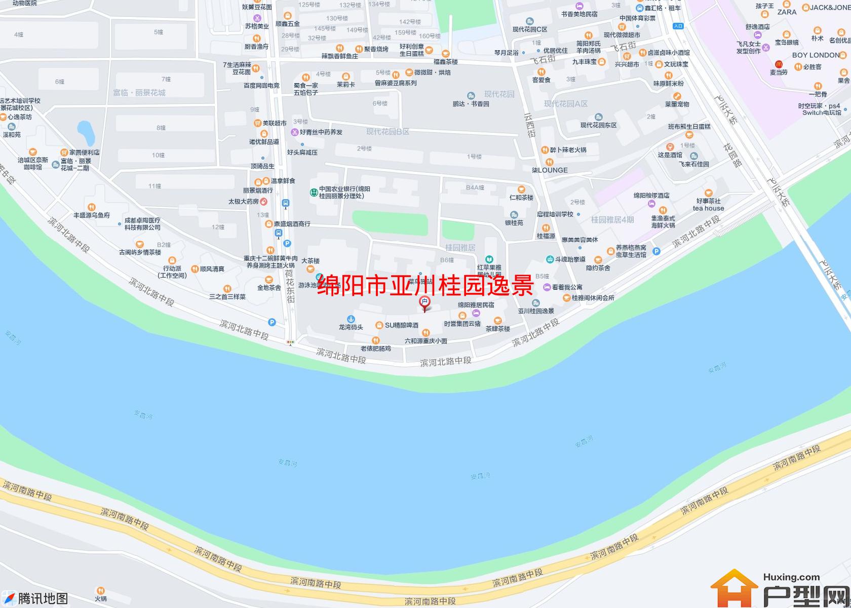 亚川桂园逸景小区 - 户型网