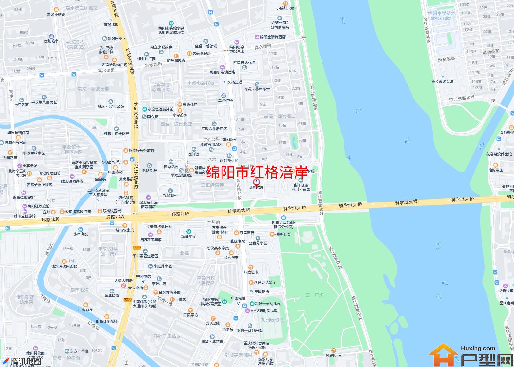 红格涪岸小区 - 户型网