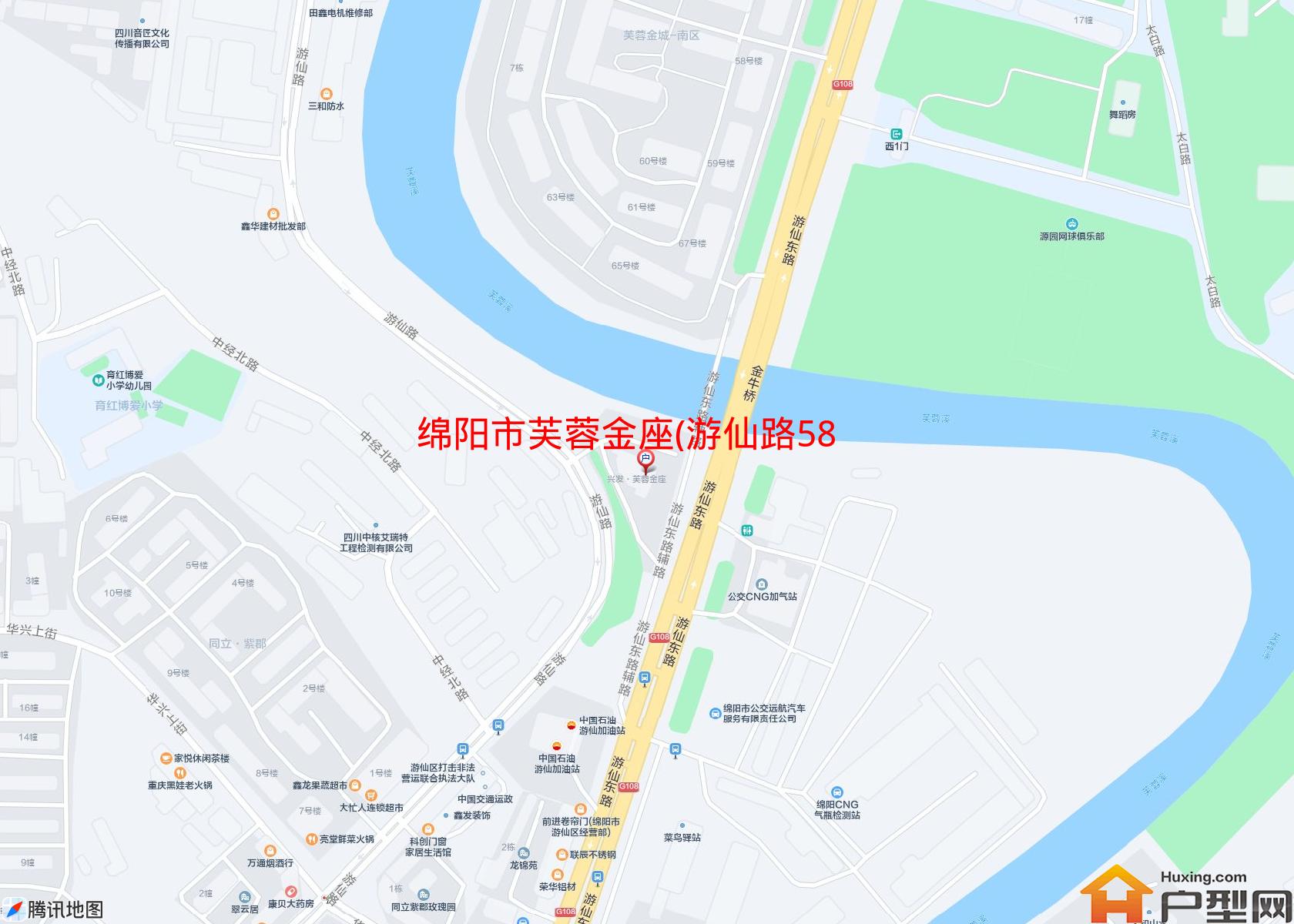 芙蓉金座(游仙路58号)小区 - 户型网