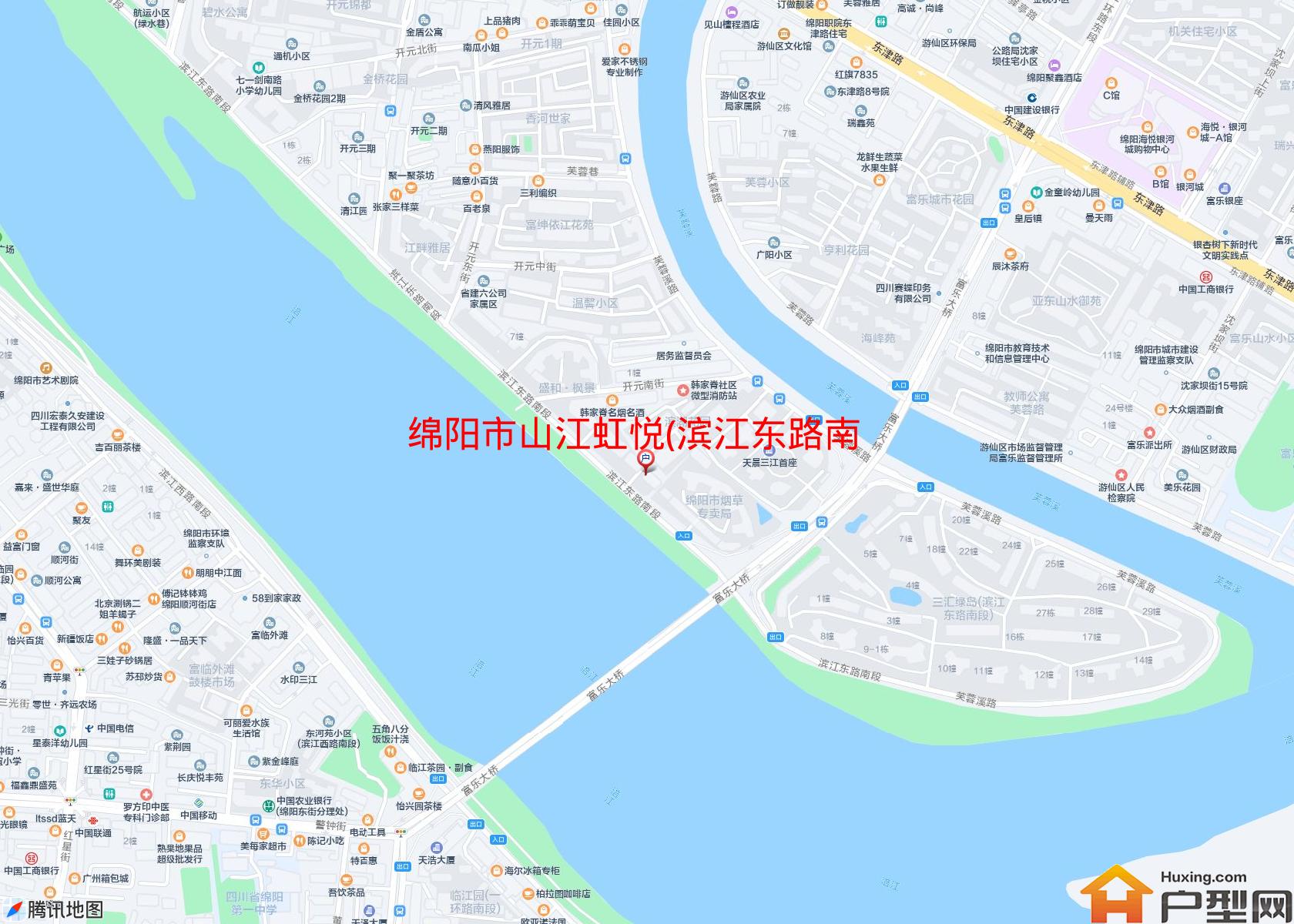 山江虹悦(滨江东路南段19号)小区 - 户型网