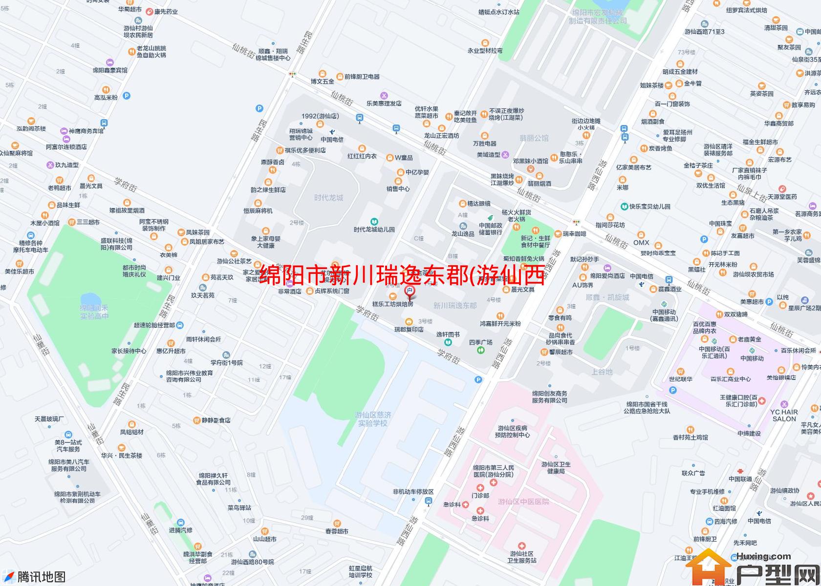 新川瑞逸东郡(游仙西路76号)小区 - 户型网